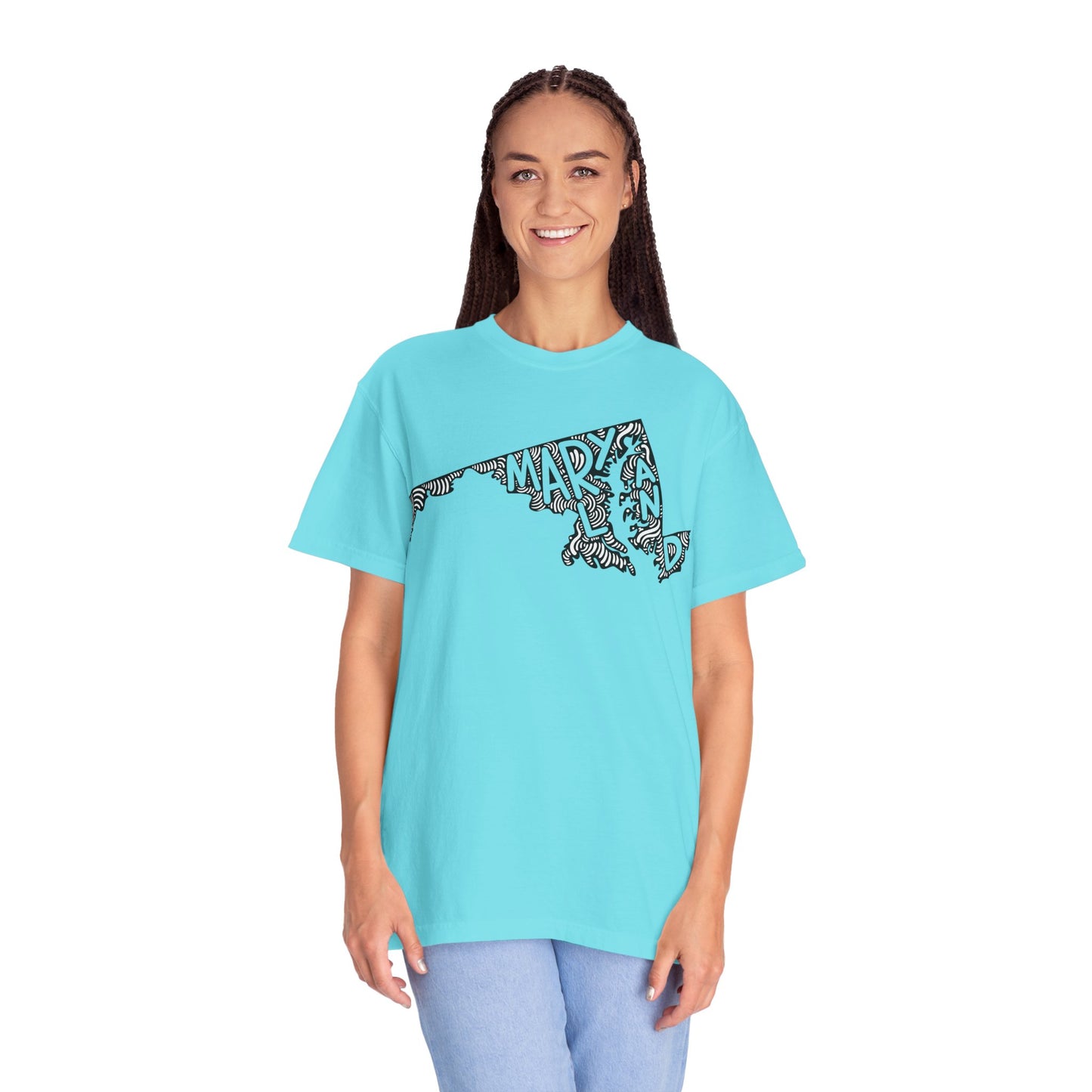 Maryland "Woodcut Series" T-Shirt - 14 Colors in 7 Sizes Available!