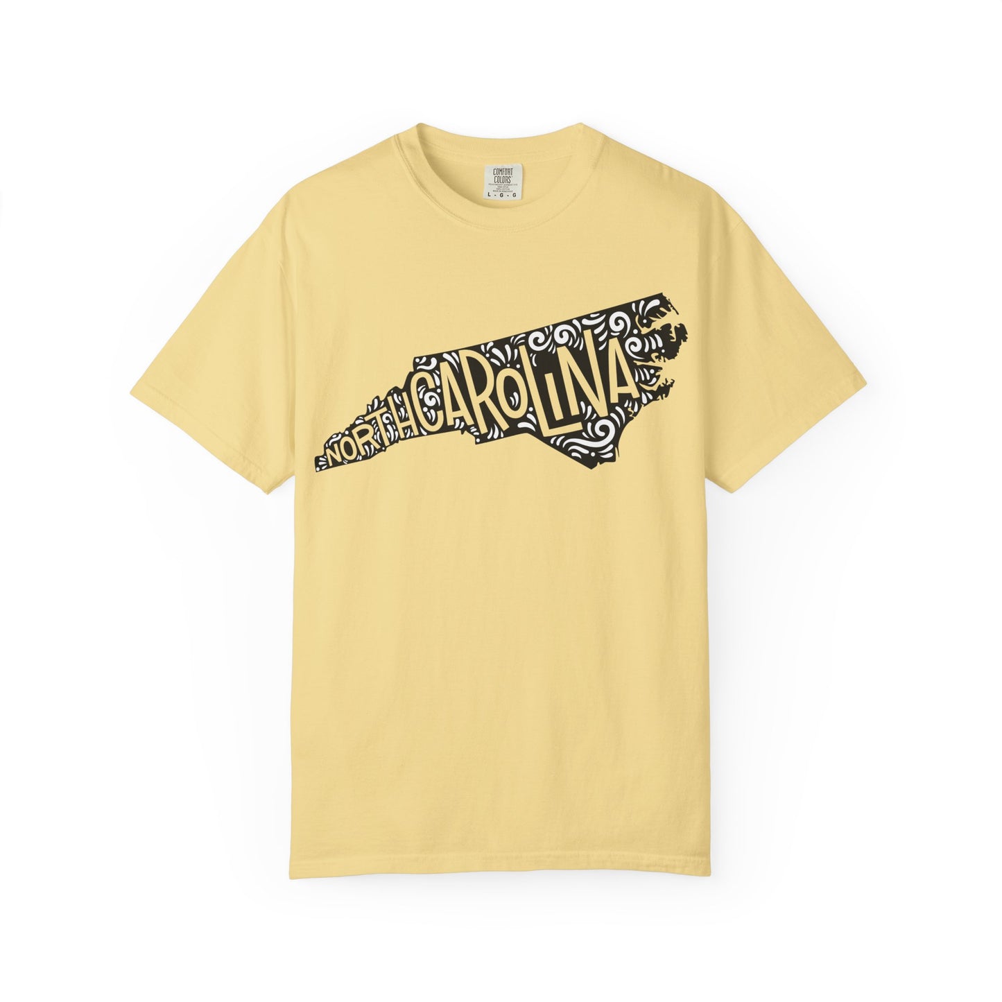 North Carolina "Woodcut Series" T-Shirt - 14 Colors in 7 Sizes Available!