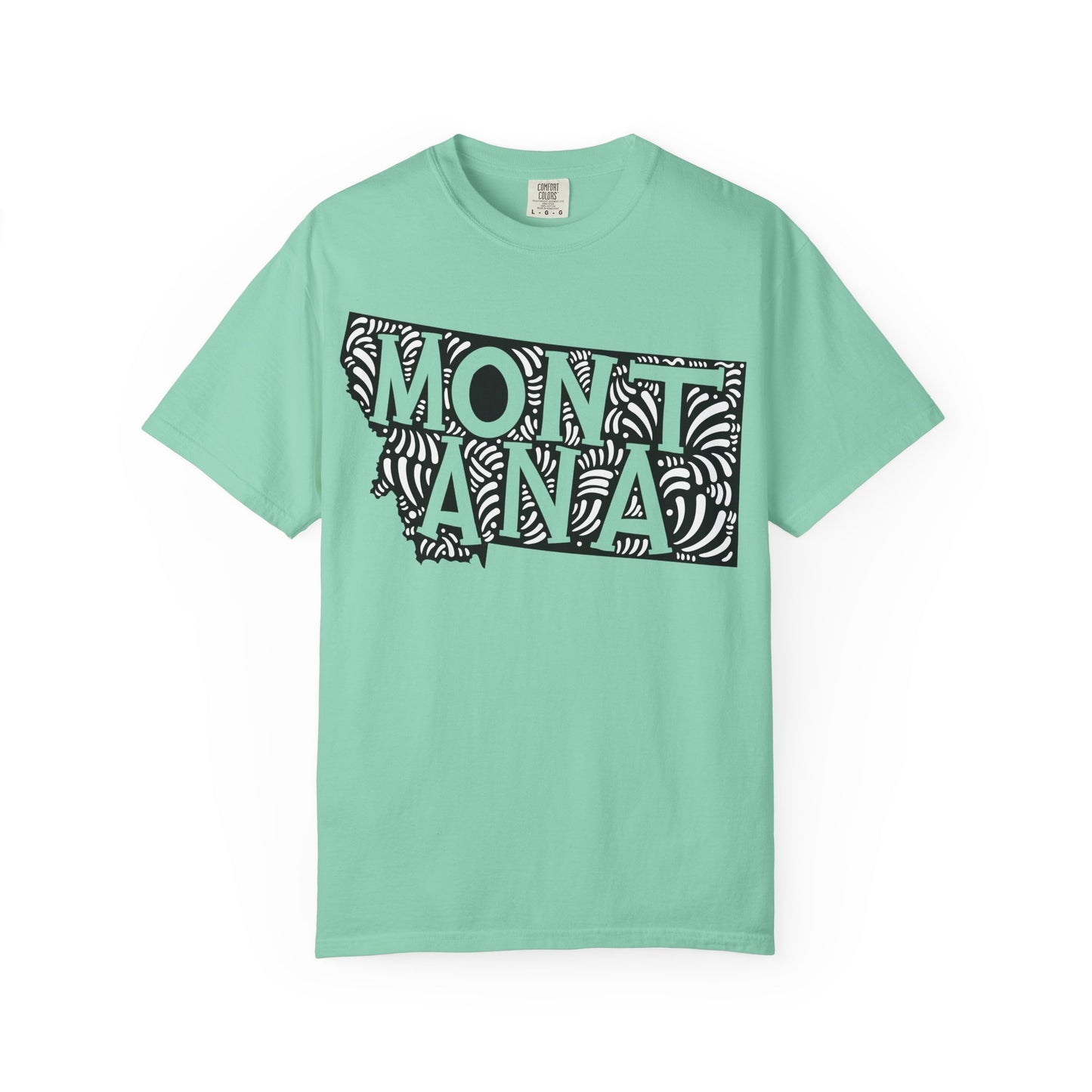 Montana "Woodcut Series" T-Shirt - 14 Colors in 7 Sizes Available!