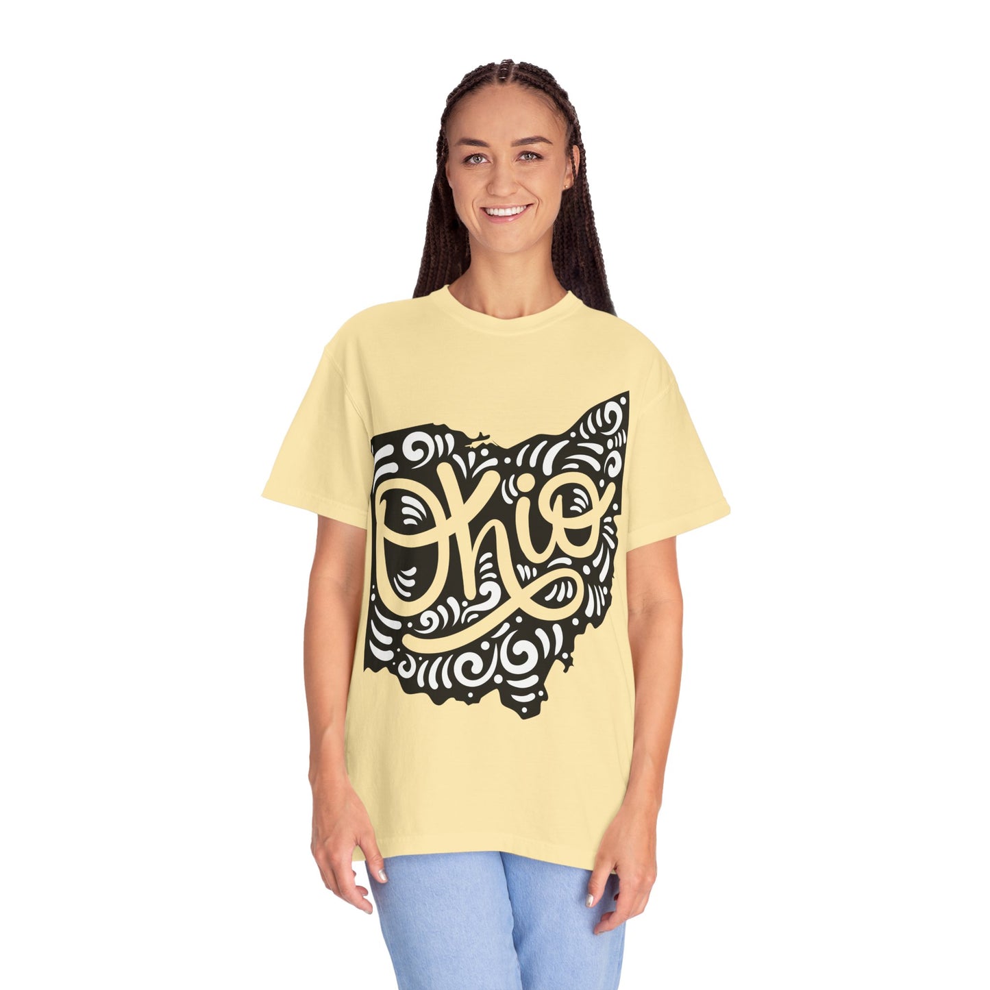 Ohio "Woodcut Series" T-Shirt - 14 Colors in 7 Sizes Available!