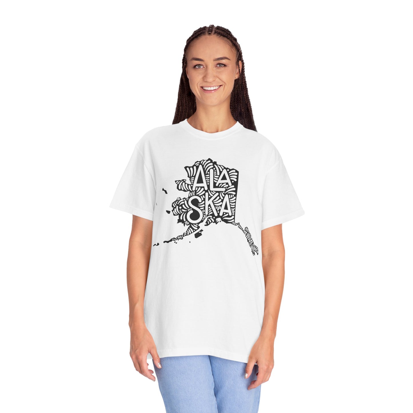 Alaska "Woodcut Series" T-Shirt - 14 Colors in 7 Sizes Available!