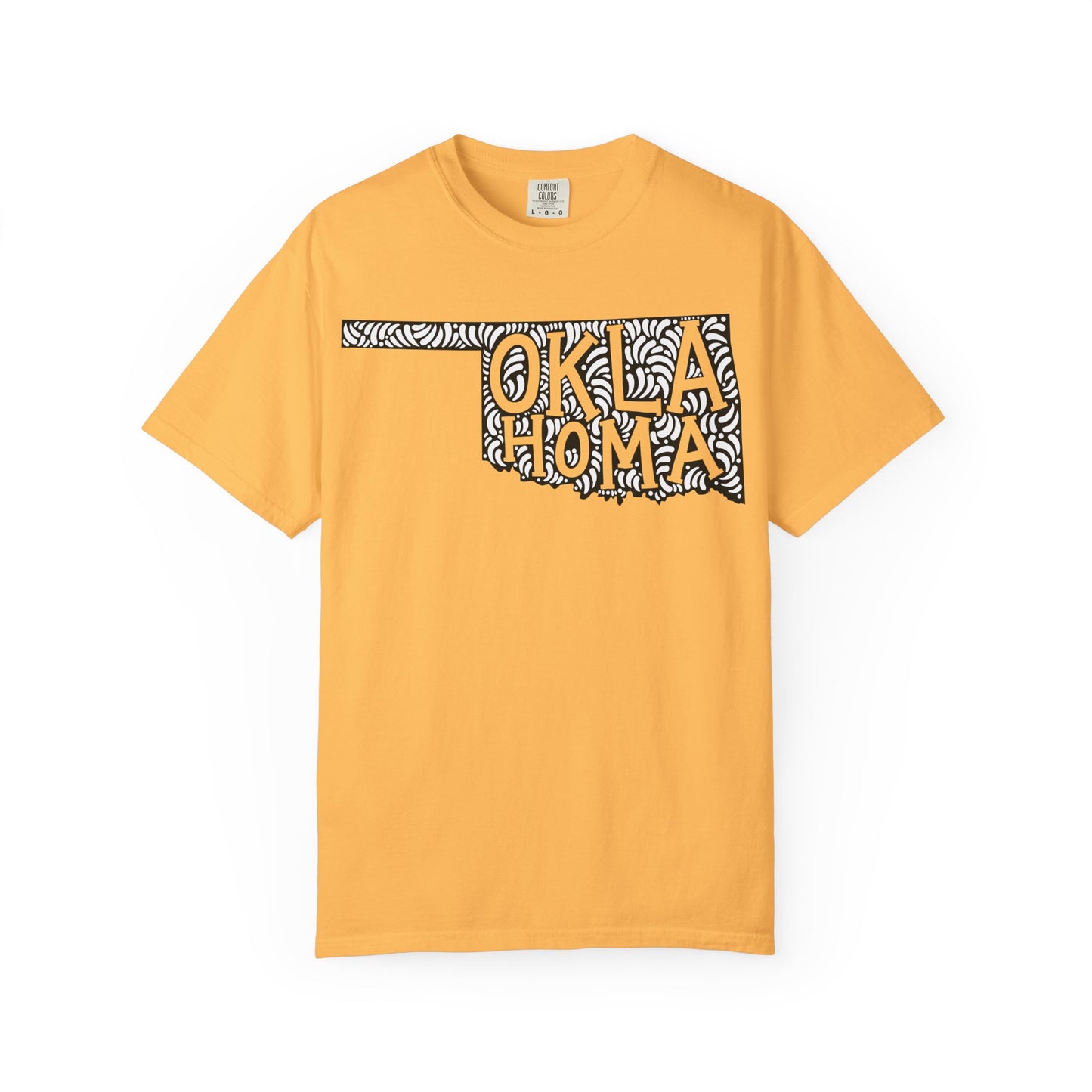 Oklahoma "Woodcut Series" T-Shirt - 14 Colors in 7 Sizes Available!