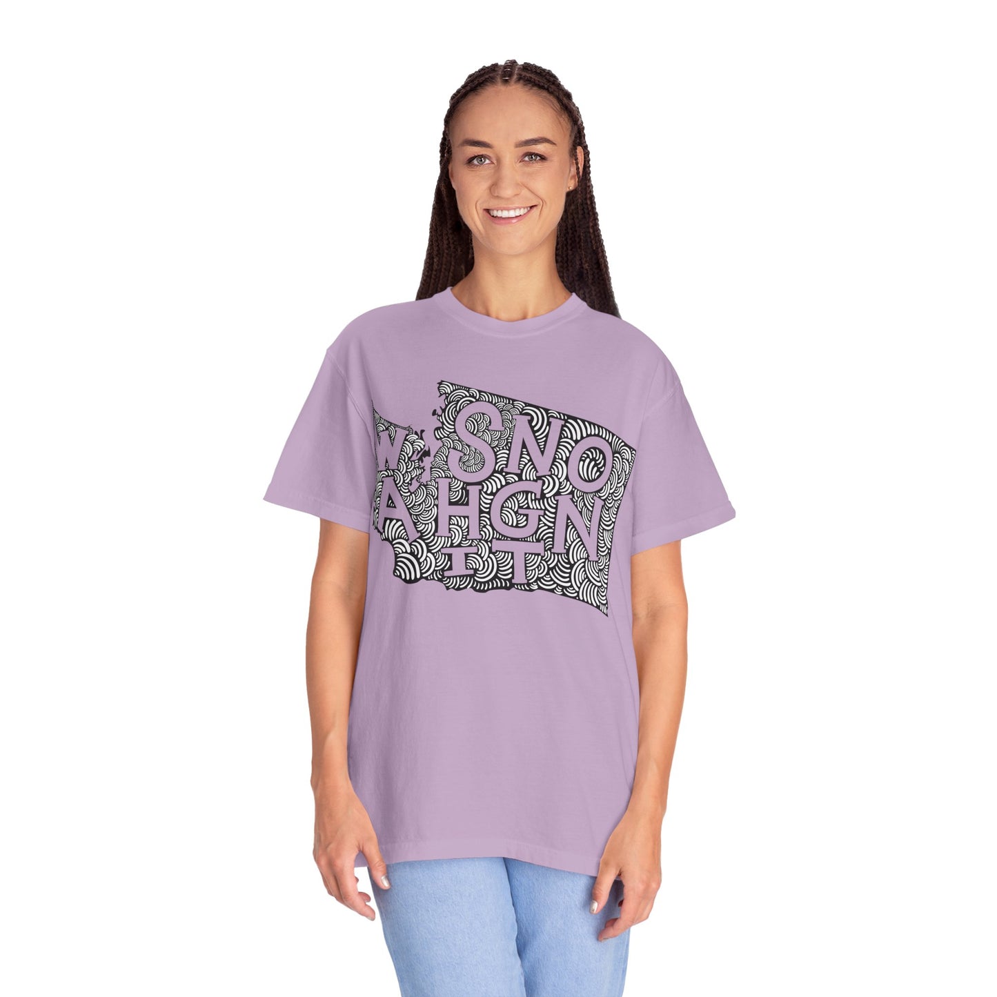 Washington "Woodcut Series" T-Shirt - 14 Colors in 7 Sizes Available!