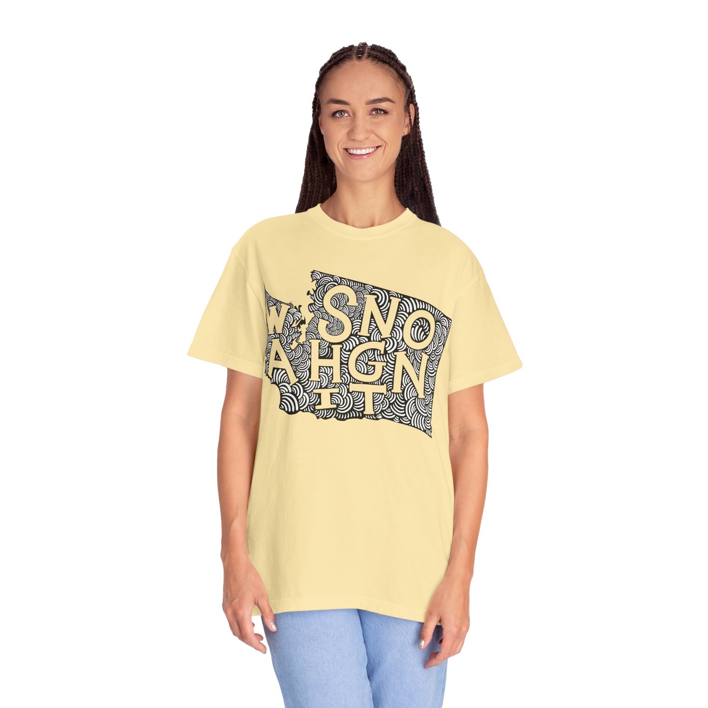 Washington "Woodcut Series" T-Shirt - 14 Colors in 7 Sizes Available!