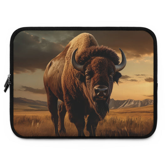 Buffalo / Bison Laptop Sleeve - Available in 5 Sizes!