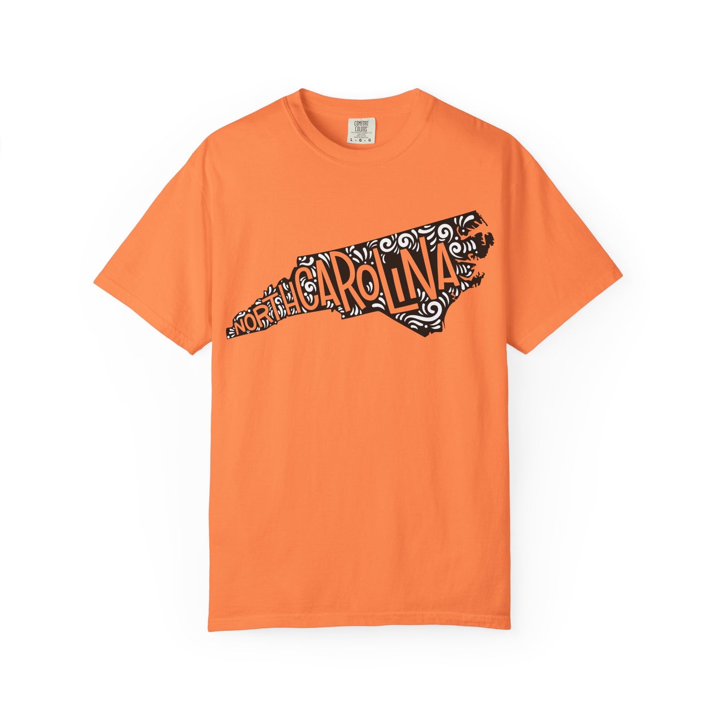 North Carolina "Woodcut Series" T-Shirt - 14 Colors in 7 Sizes Available!
