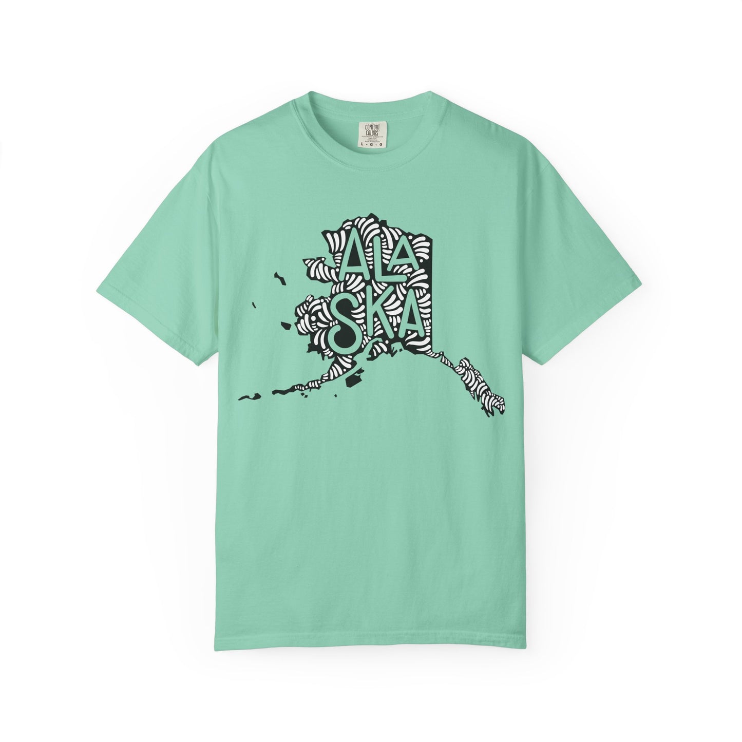 Alaska "Woodcut Series" T-Shirt - 14 Colors in 7 Sizes Available!
