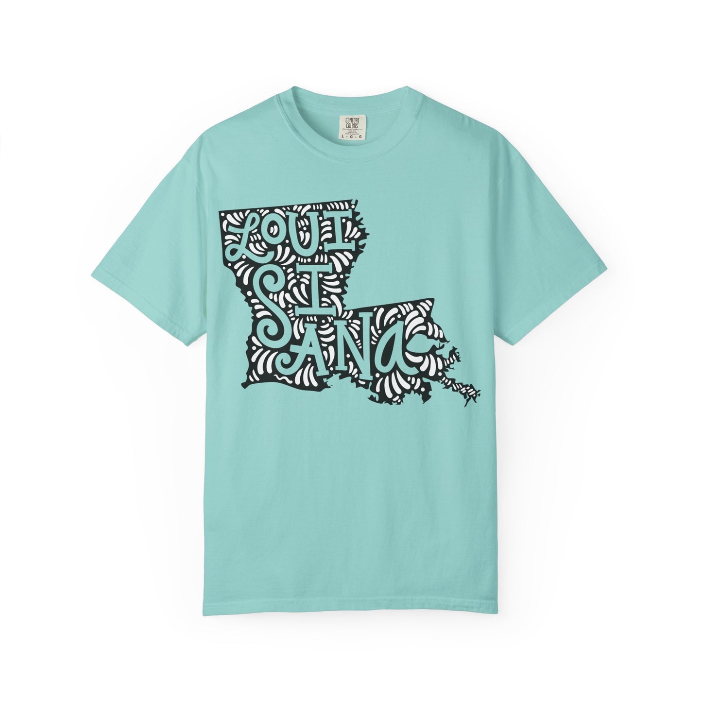 Louisiana "Woodcut Series" T-Shirt - 14 Colors in 7 Sizes Available!