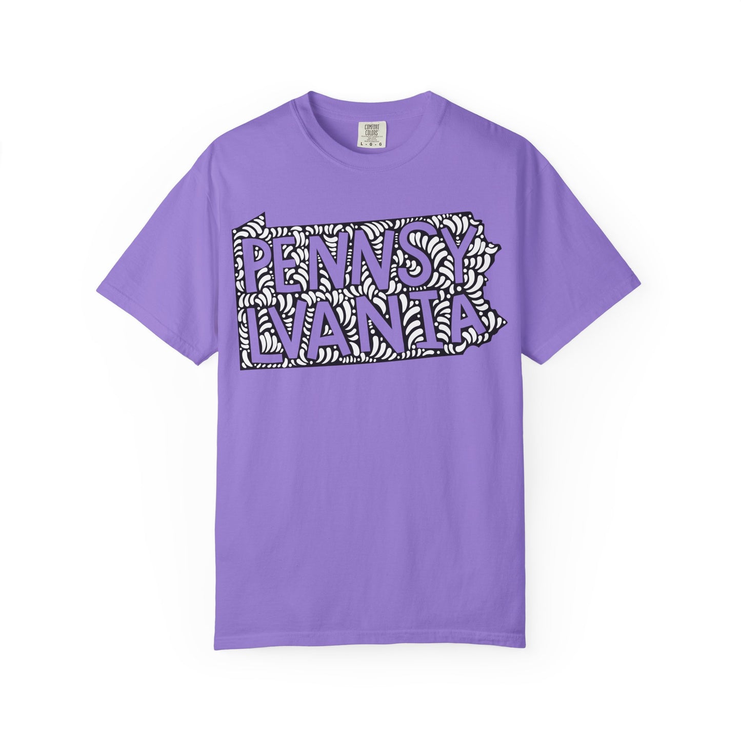 Pennsylvania "Woodcut Series" T-Shirt - 14 Colors in 7 Sizes Available!