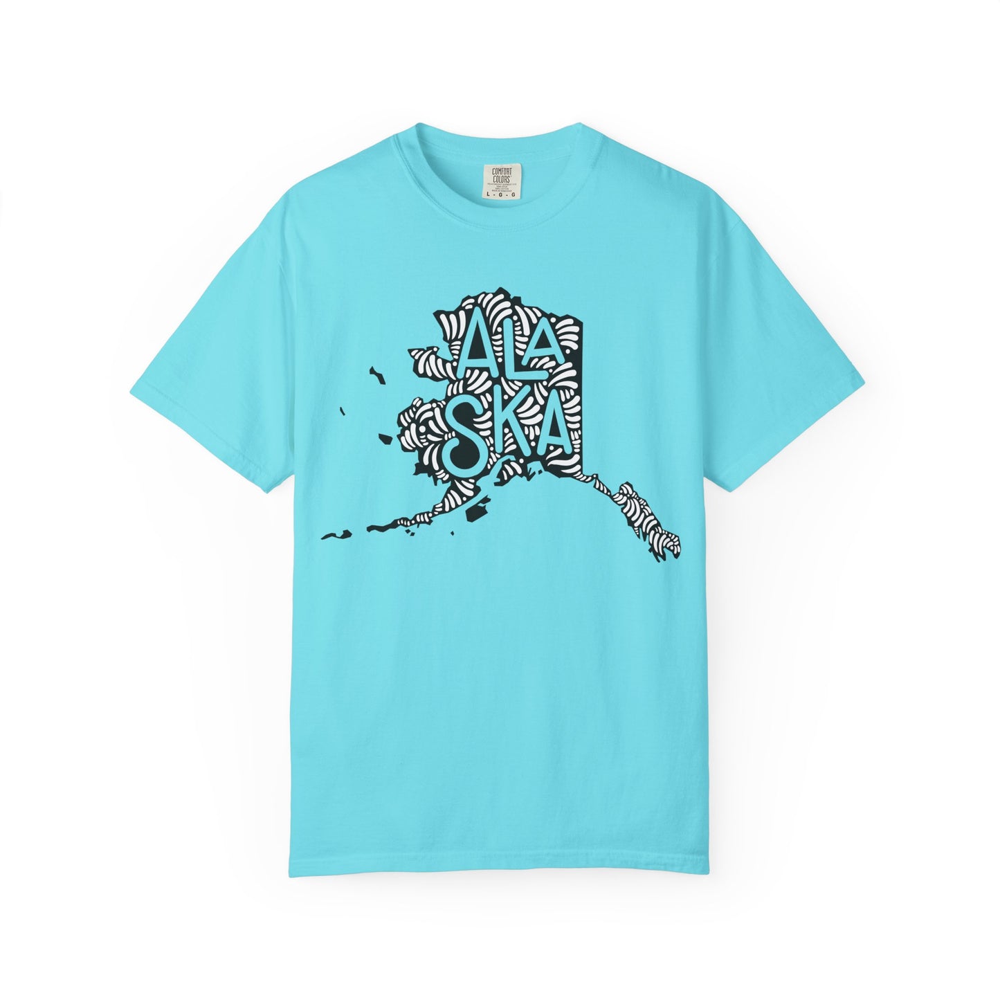 Alaska "Woodcut Series" T-Shirt - 14 Colors in 7 Sizes Available!