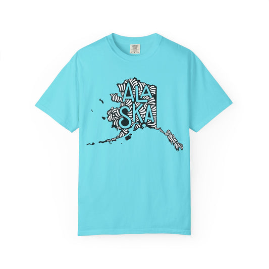 Alaska "Woodcut Series" T-Shirt - 14 Colors in 7 Sizes Available!
