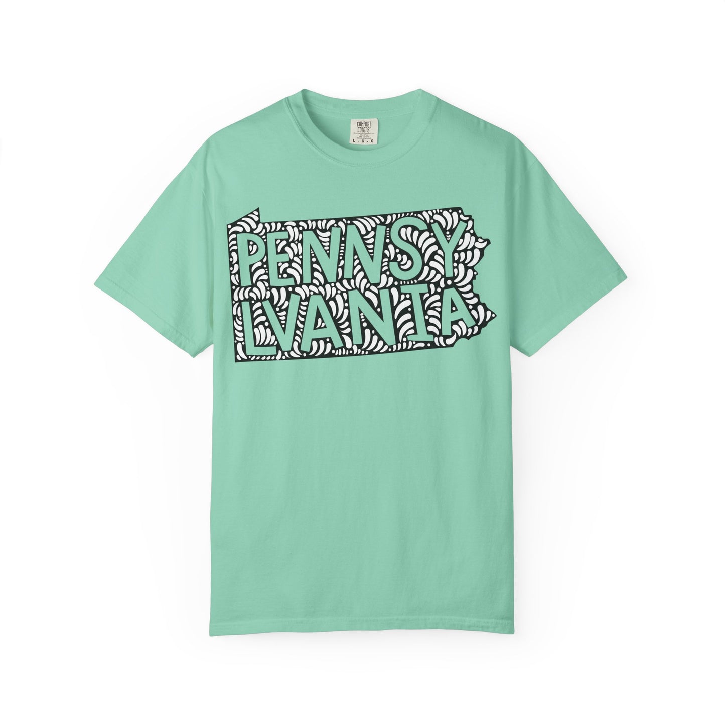 Pennsylvania "Woodcut Series" T-Shirt - 14 Colors in 7 Sizes Available!