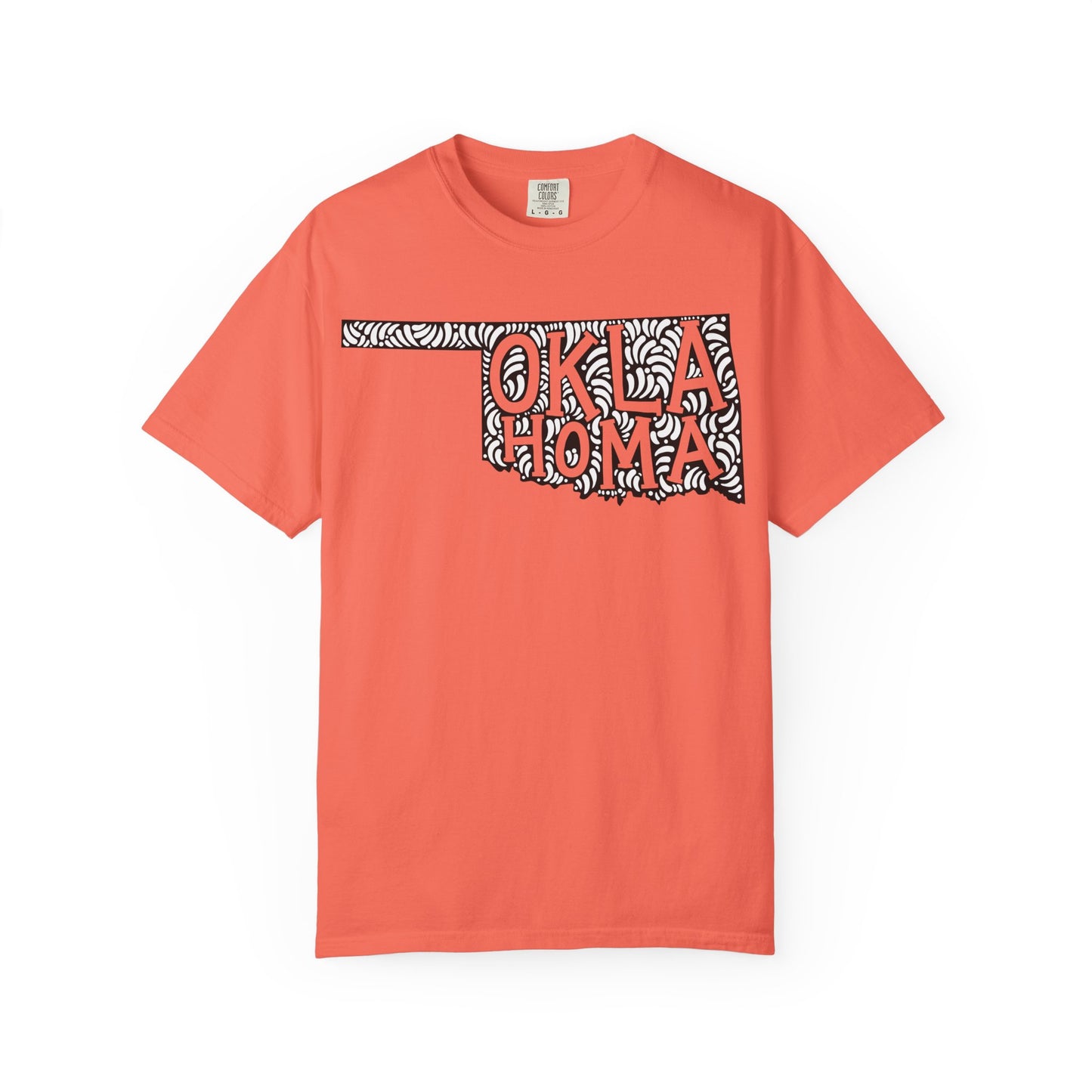 Oklahoma "Woodcut Series" T-Shirt - 14 Colors in 7 Sizes Available!