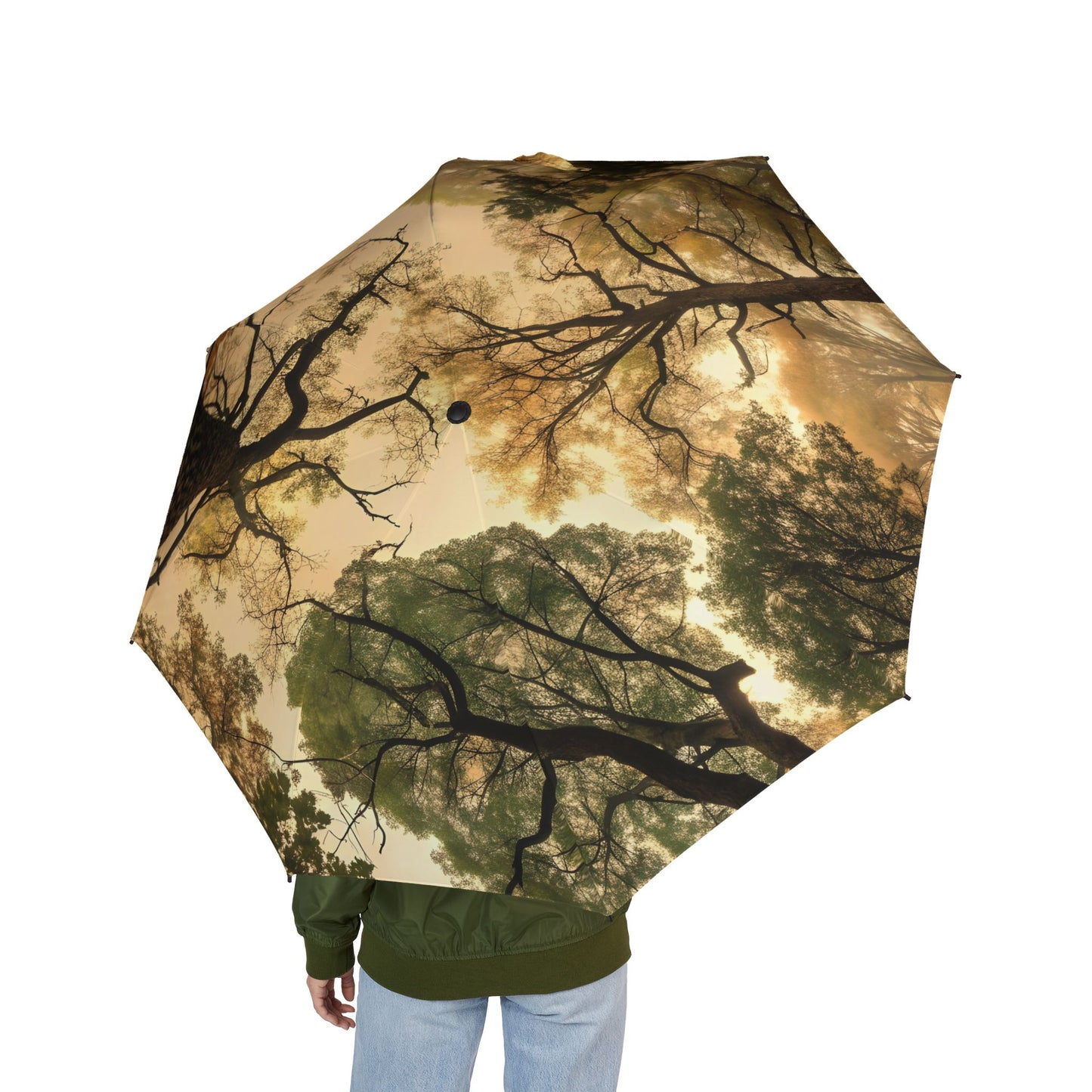 Ethereal Tree Canopy 48" Semi-Automatic Foldable Umbrella