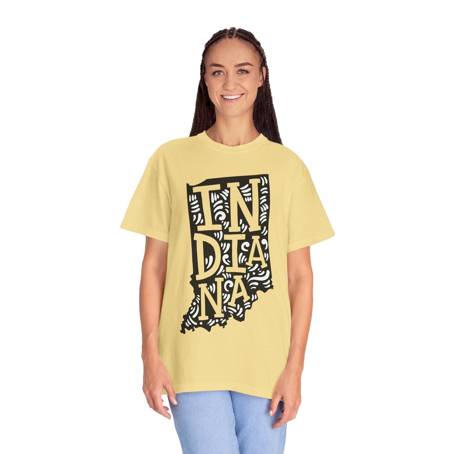 Indiana "Woodcut Series" T-Shirt - 14 Colors in 7 Sizes Available!