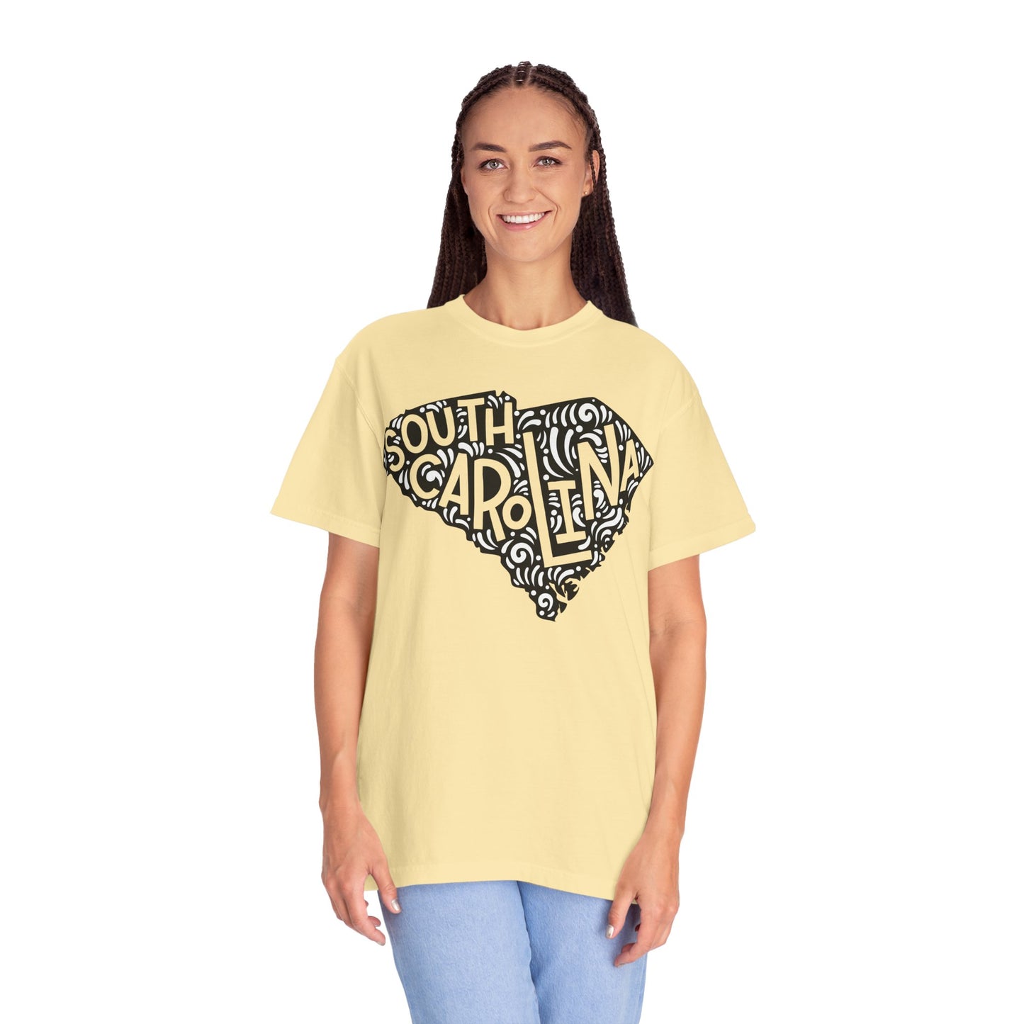 South Carolina "Woodcut Series" T-Shirt - 14 Colors in 7 Sizes Available!