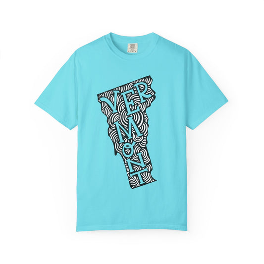 Vermont "Woodcut Series" T-Shirt - 14 Colors in 7 Sizes Available!