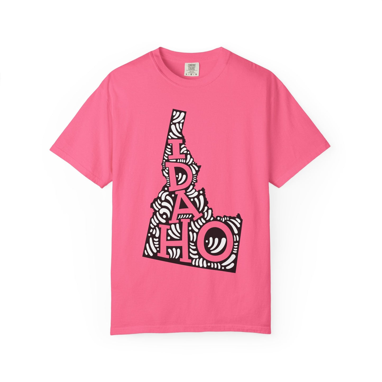 Idaho "Woodcut Series" T-Shirt - 14 Colors in 7 Sizes Available!