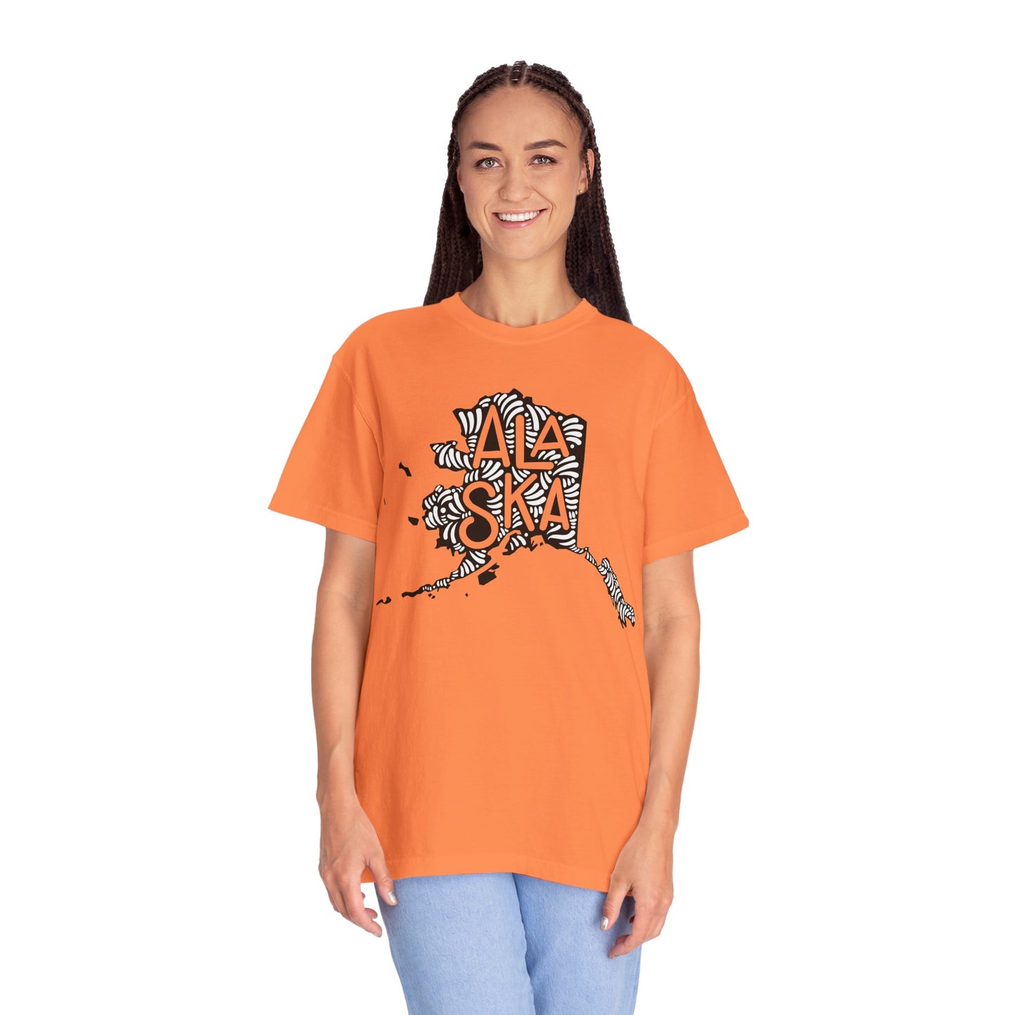 Alaska "Woodcut Series" T-Shirt - 14 Colors in 7 Sizes Available!
