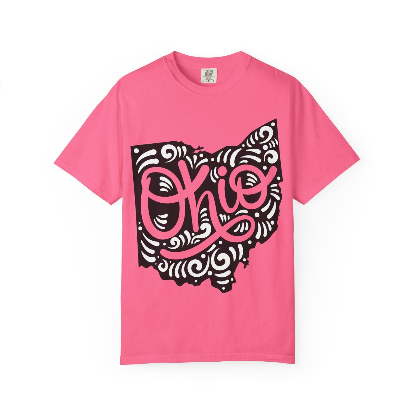 Ohio "Woodcut Series" T-Shirt - 14 Colors in 7 Sizes Available!