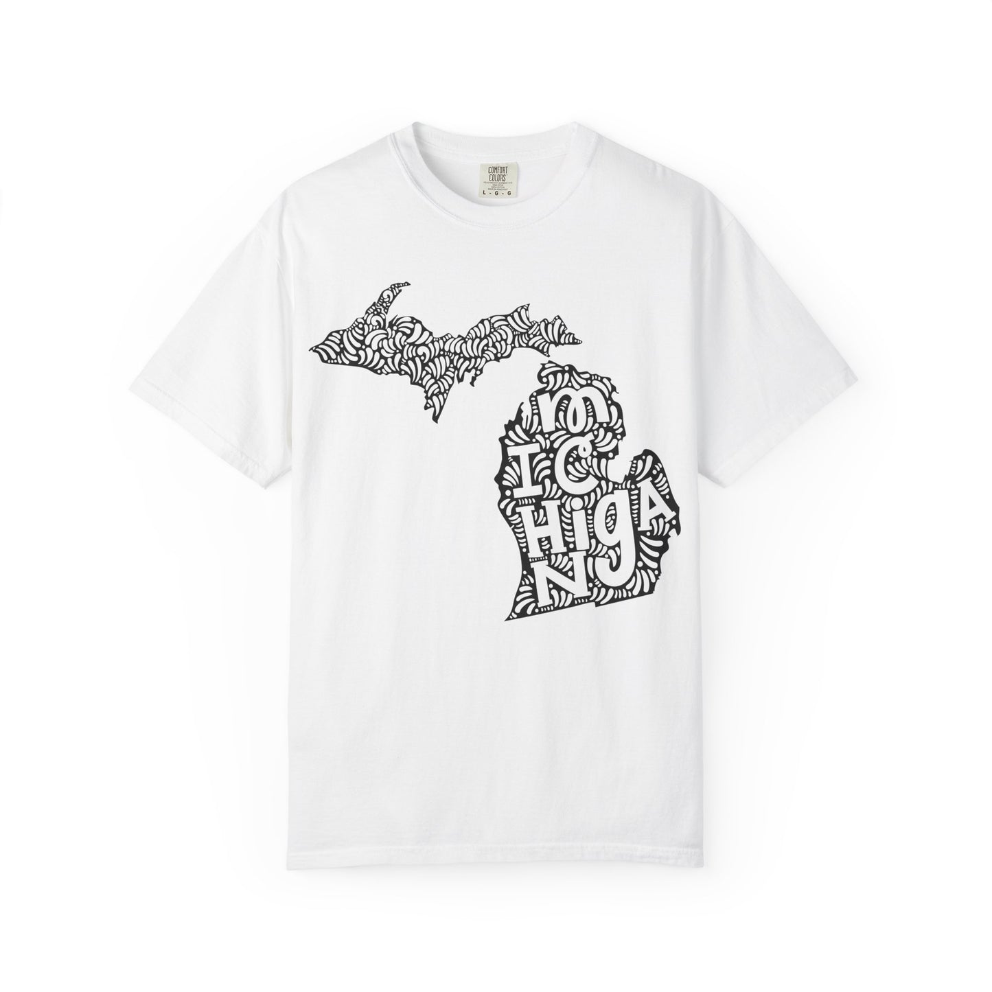 Michigan "Woodcut Series" T-Shirt - 14 Colors in 7 Sizes Available!