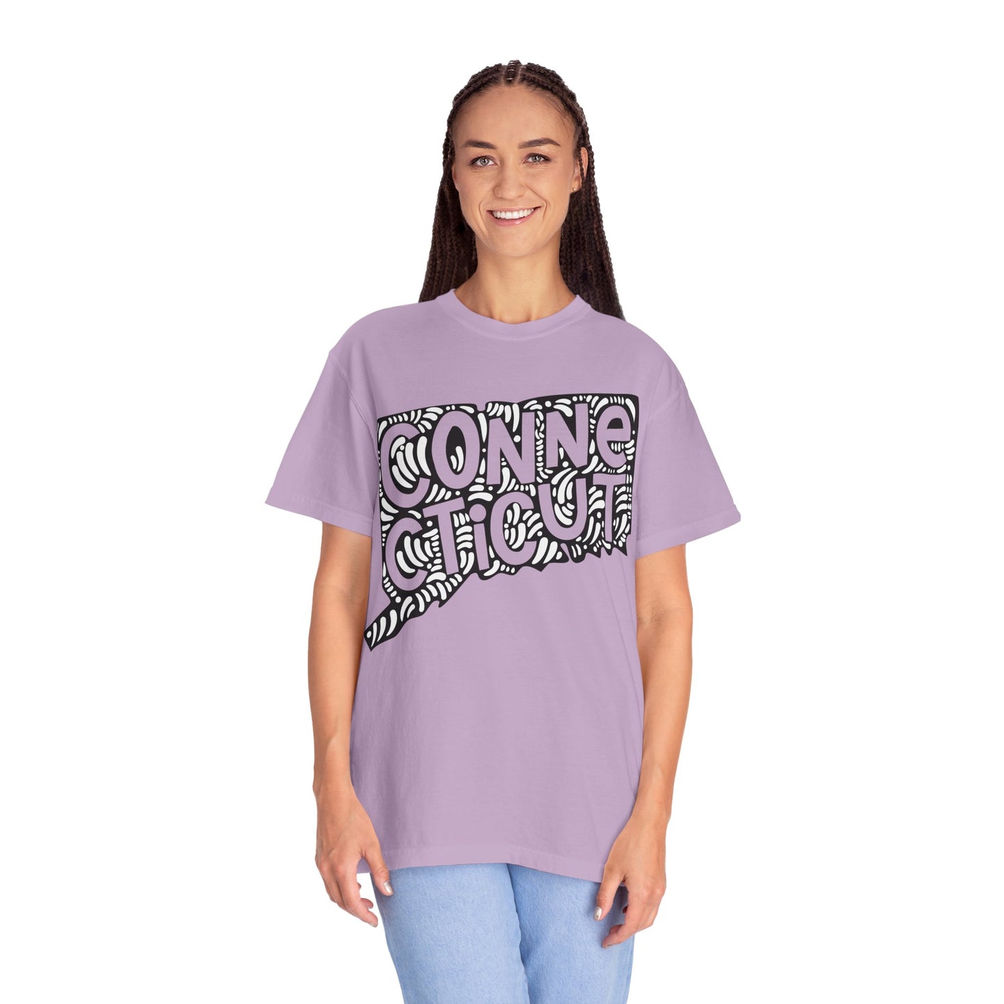 Connecticut "Woodcut Series" T-Shirt - 14 Colors in 7 Sizes Available!