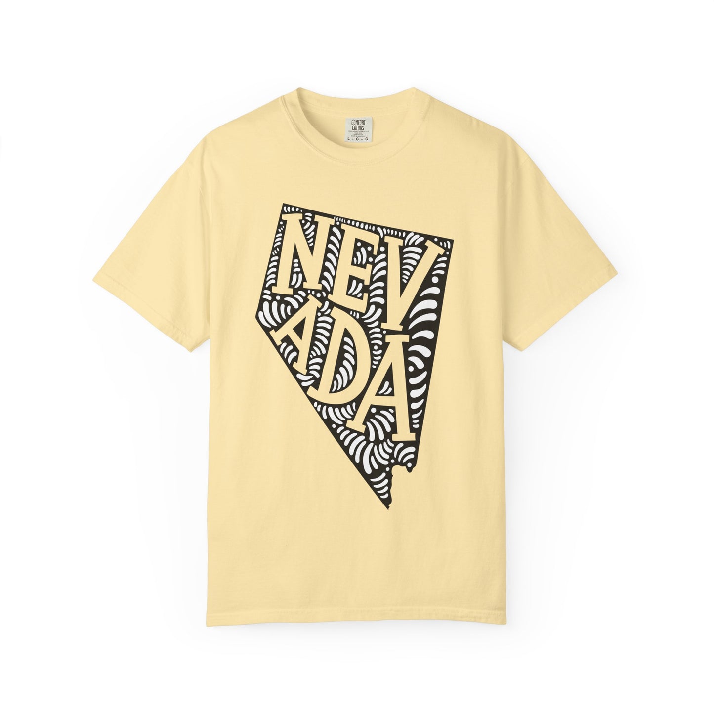 Nevada "Woodcut Series" T-Shirt - 14 Colors in 7 Sizes Available!