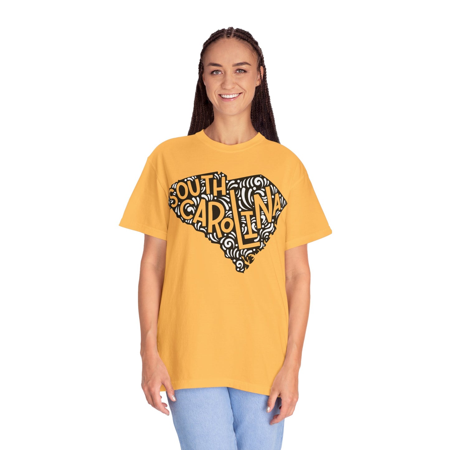 South Carolina "Woodcut Series" T-Shirt - 14 Colors in 7 Sizes Available!