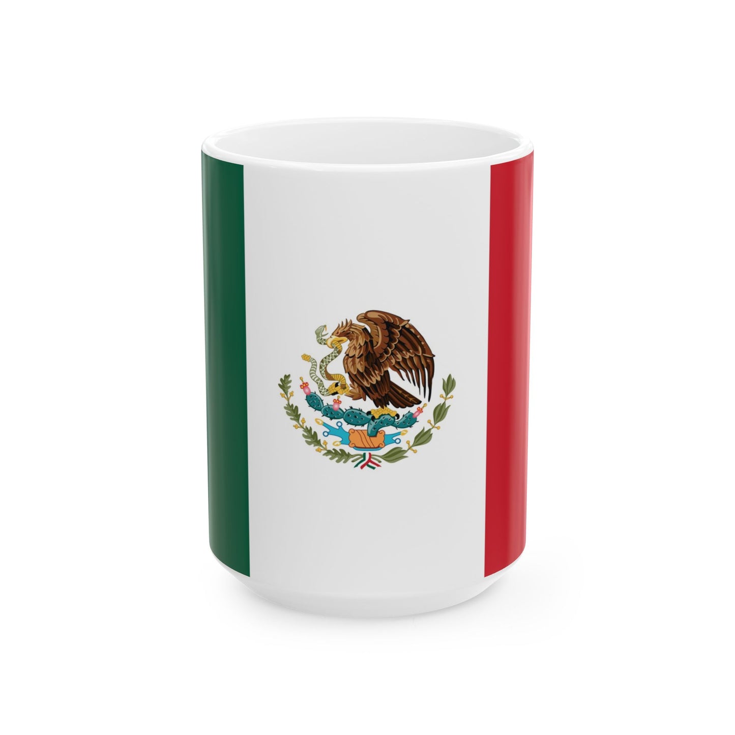 Mexico Flag Ceramic Mug - Available in 11oz & 15oz