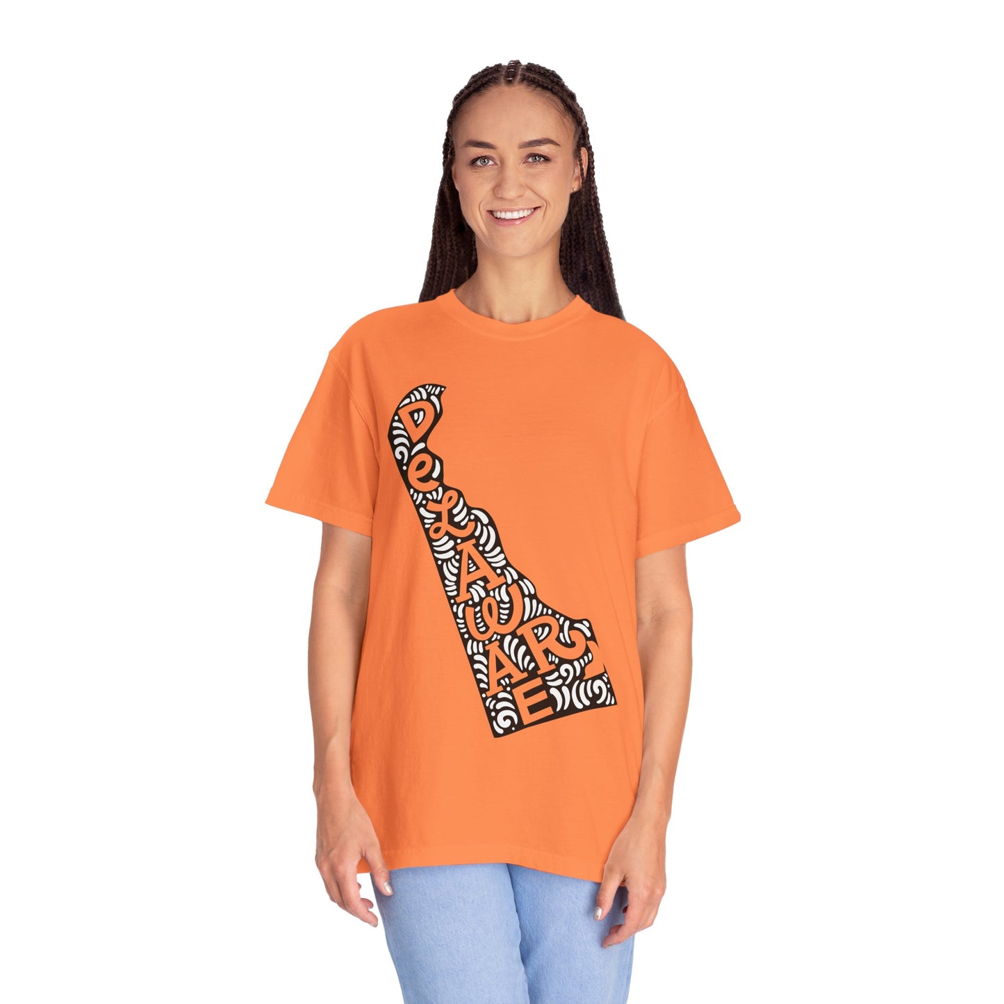 Delaware "Woodcut Series" T-Shirt - 14 Colors in 7 Sizes Available!