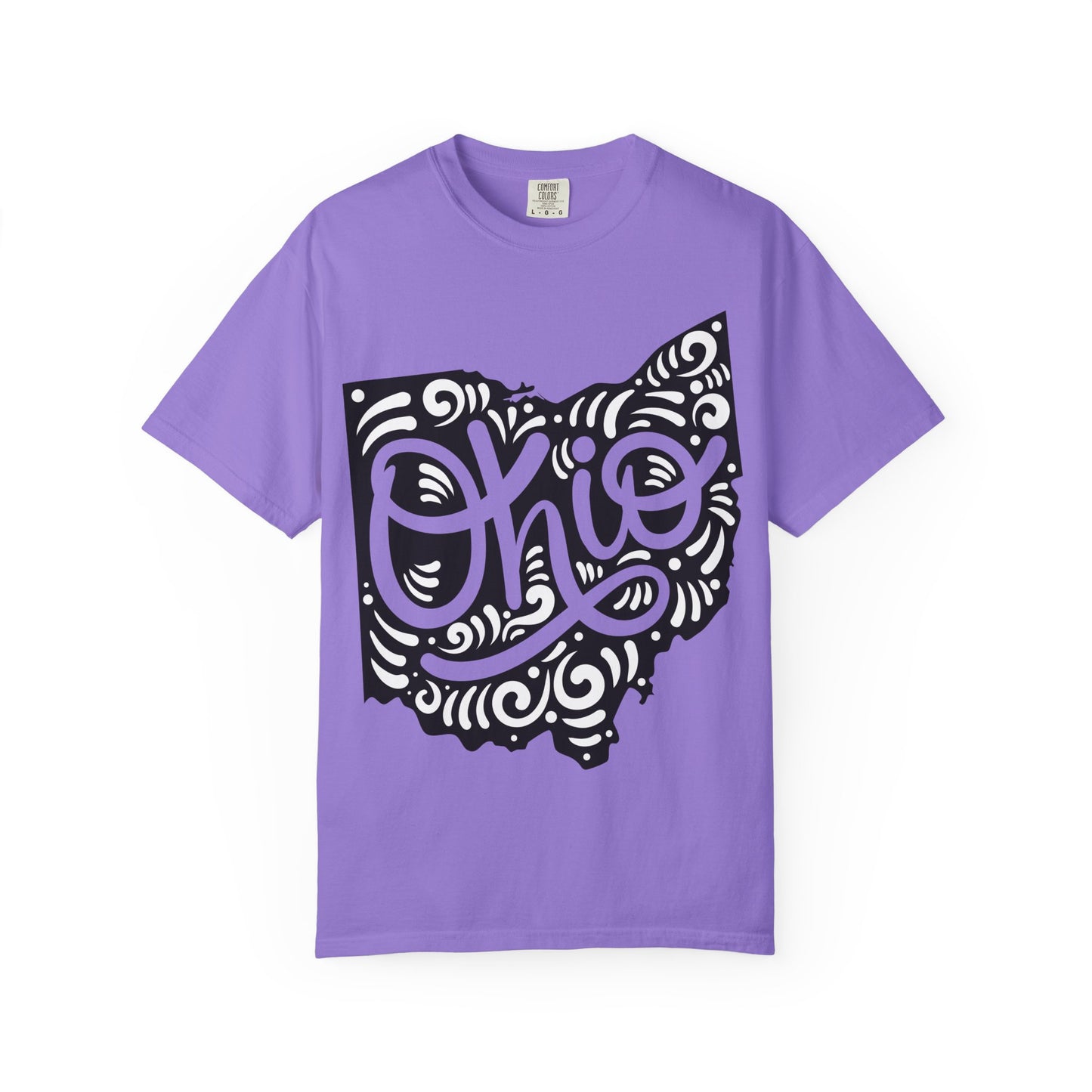 Ohio "Woodcut Series" T-Shirt - 14 Colors in 7 Sizes Available!