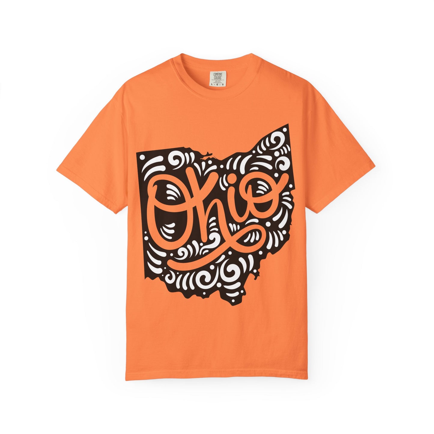 Ohio "Woodcut Series" T-Shirt - 14 Colors in 7 Sizes Available!
