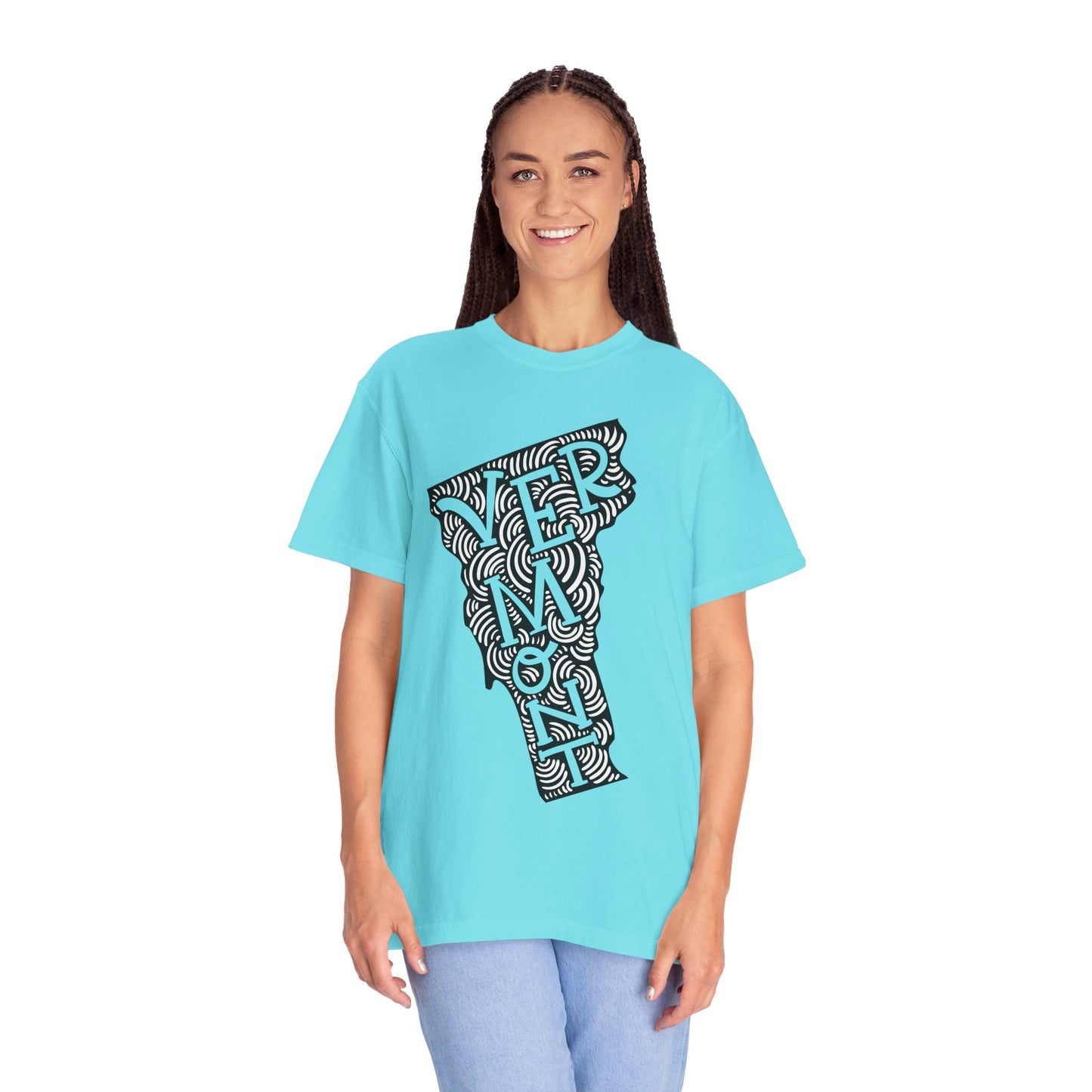 Vermont "Woodcut Series" T-Shirt - 14 Colors in 7 Sizes Available!