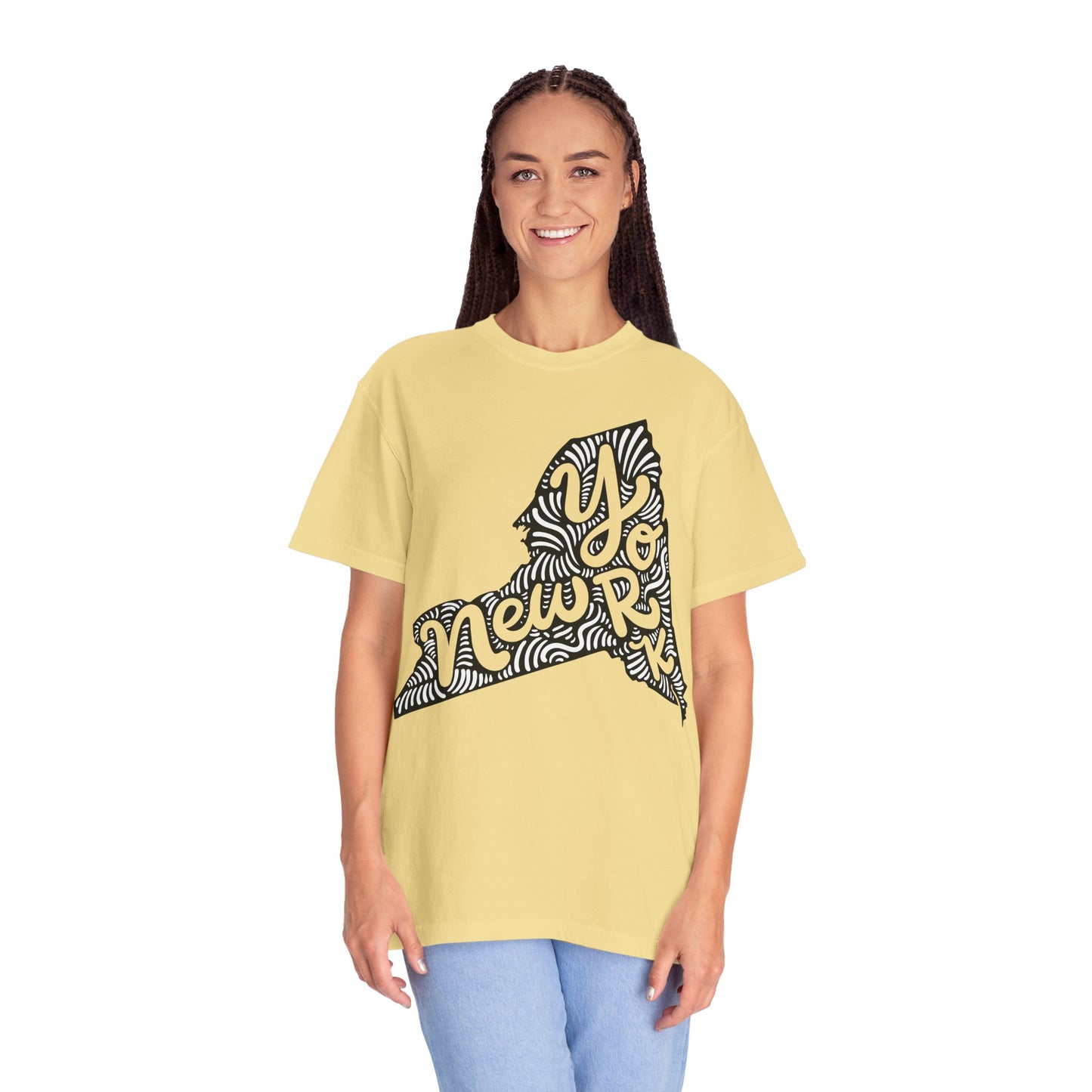 New York "Woodcut Series" T-Shirt - 14 Colors in 7 Sizes Available!