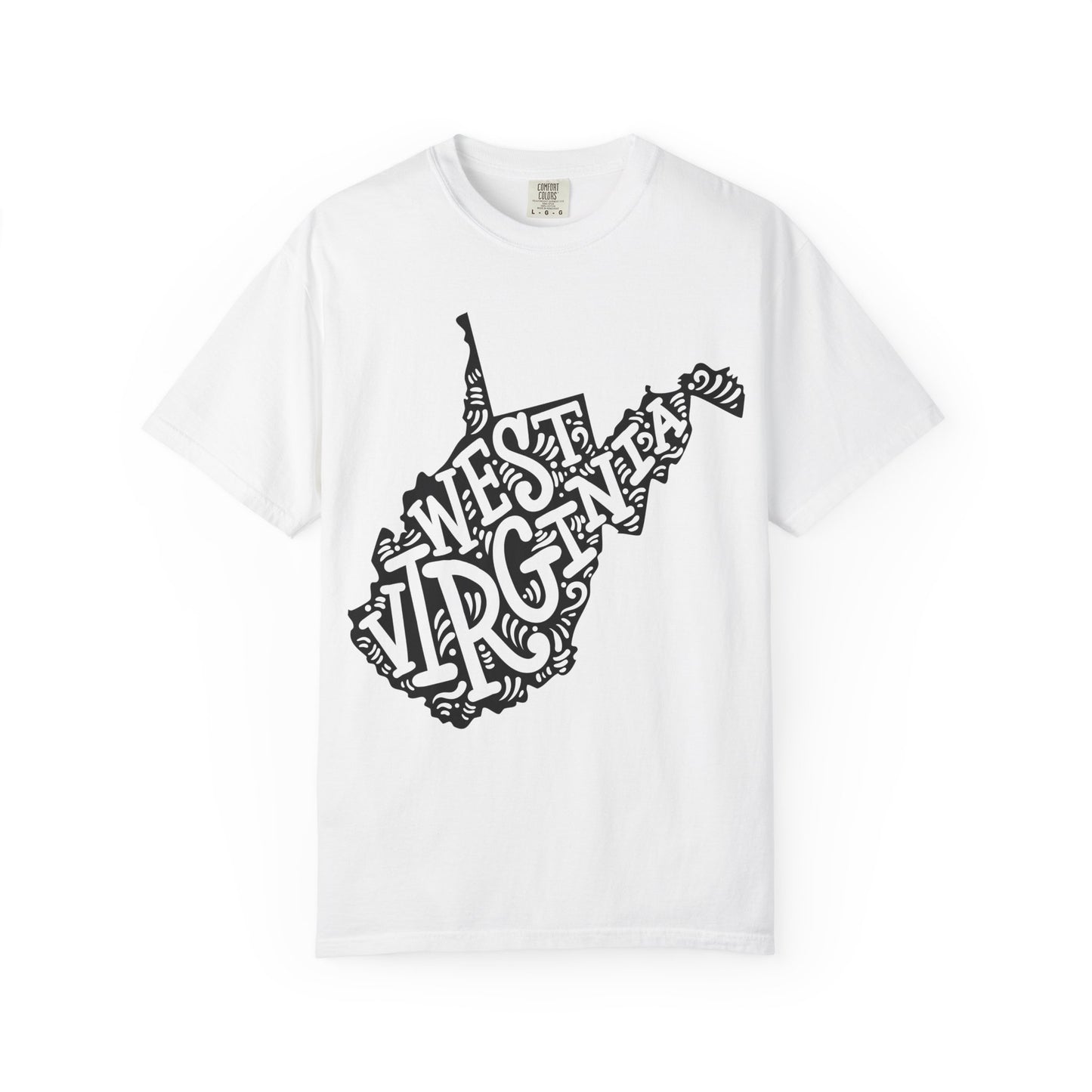 West Virginia "Woodcut Series" T-Shirt - 14 Colors in 7 Sizes Available!