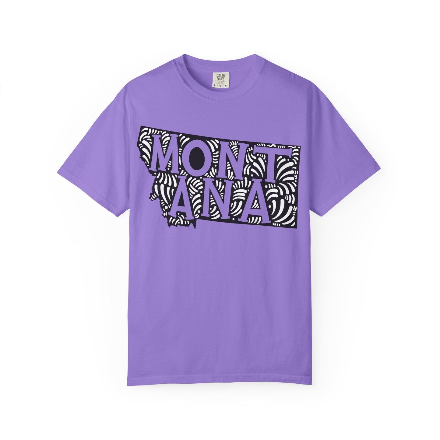 Montana "Woodcut Series" T-Shirt - 14 Colors in 7 Sizes Available!