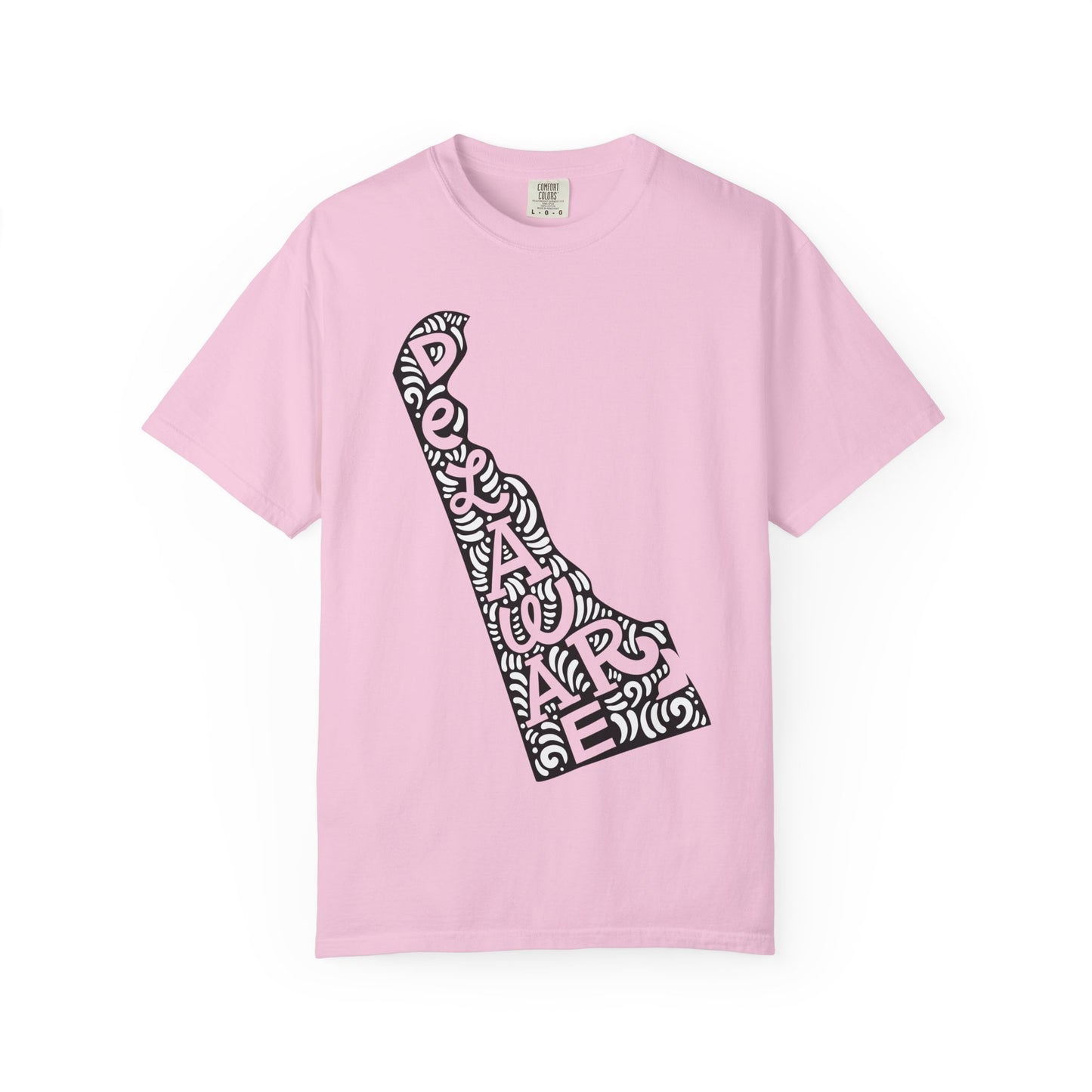 Delaware "Woodcut Series" T-Shirt - 14 Colors in 7 Sizes Available!