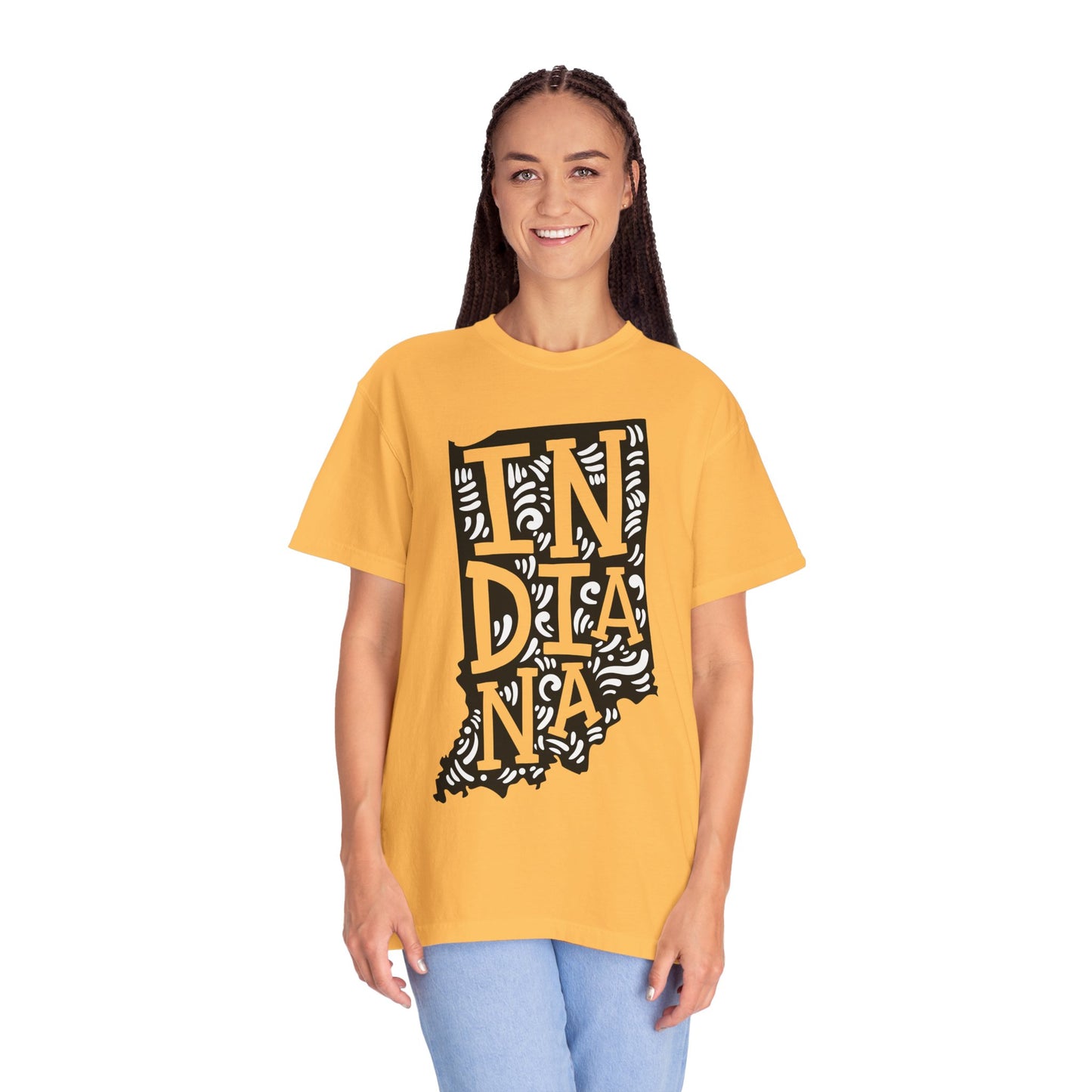 Indiana "Woodcut Series" T-Shirt - 14 Colors in 7 Sizes Available!