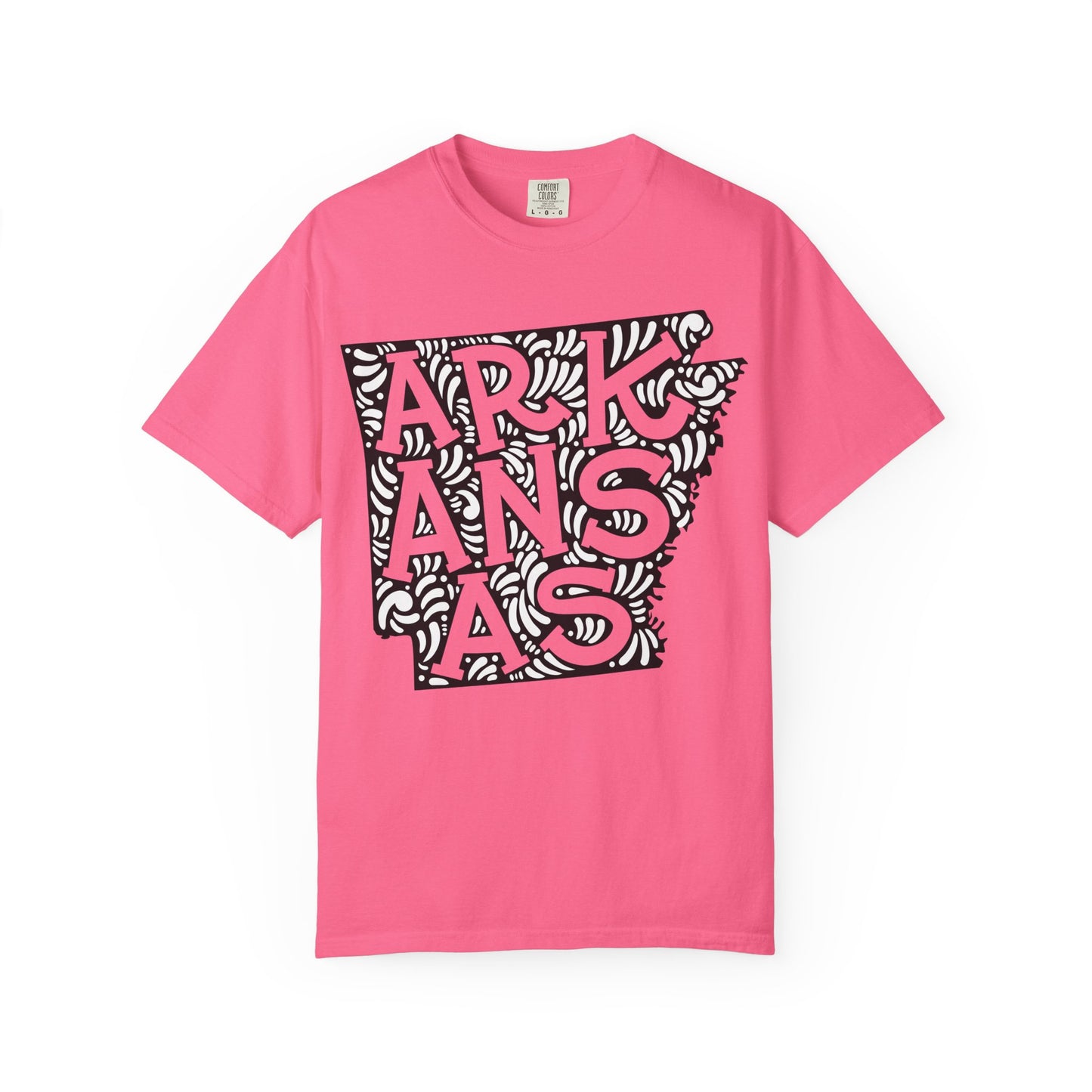 Arkansas "Woodcut Series" T-Shirt - 14 Colors in 7 Sizes Available!