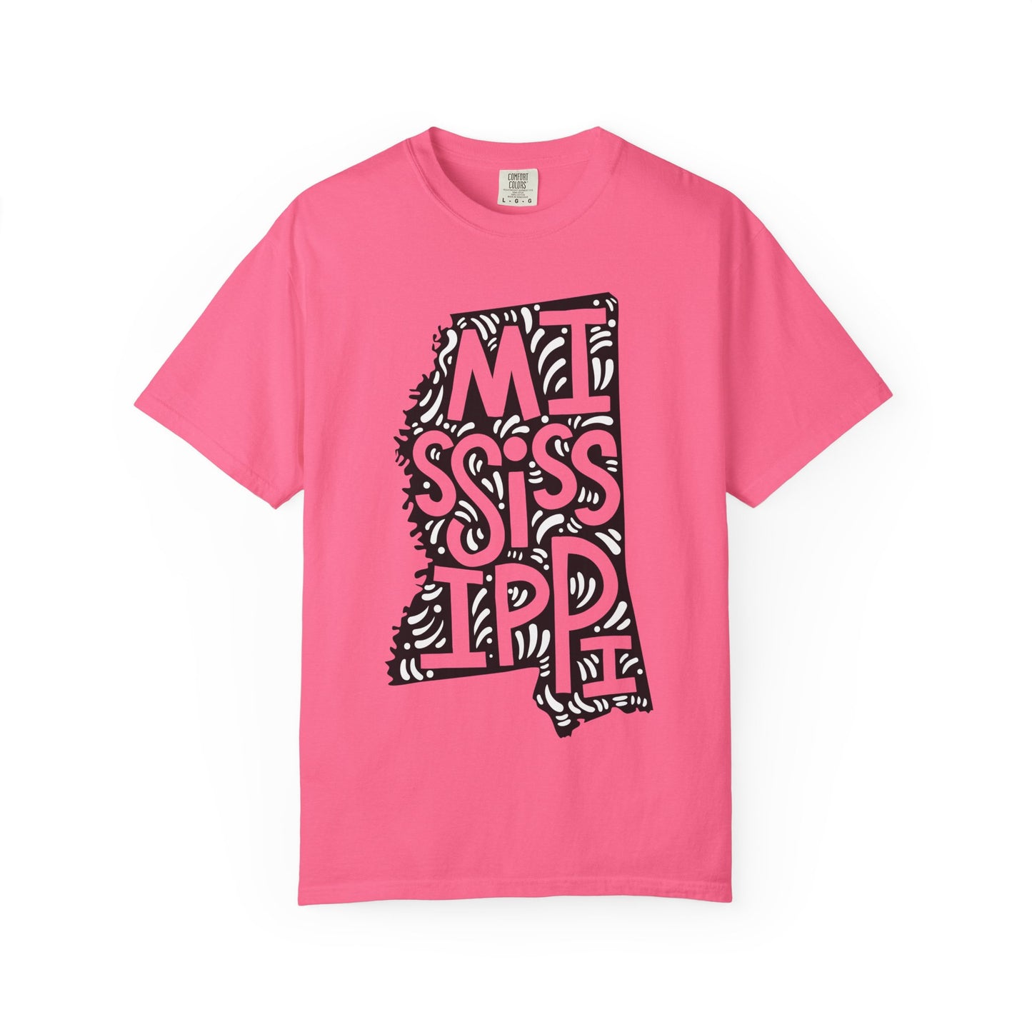 Mississippi "Woodcut Series" T-Shirt - 14 Colors in 7 Sizes Available!
