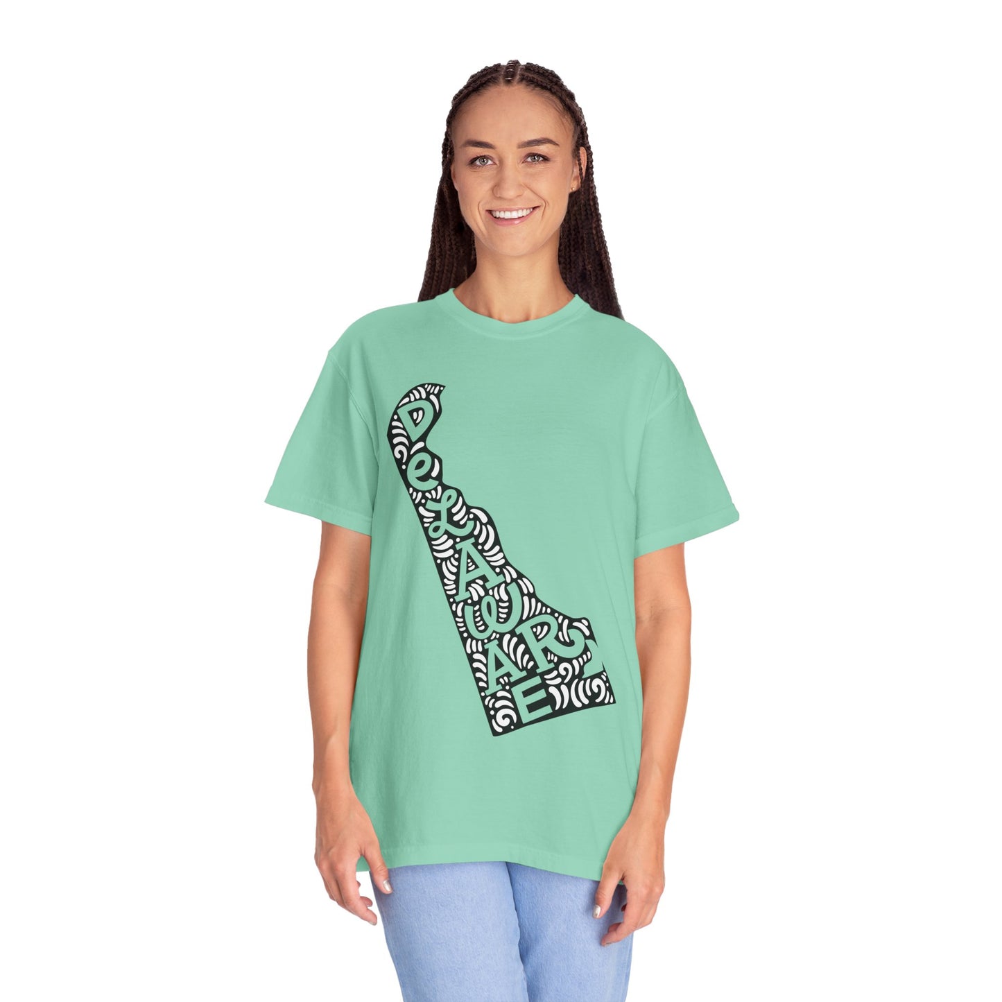 Delaware "Woodcut Series" T-Shirt - 14 Colors in 7 Sizes Available!