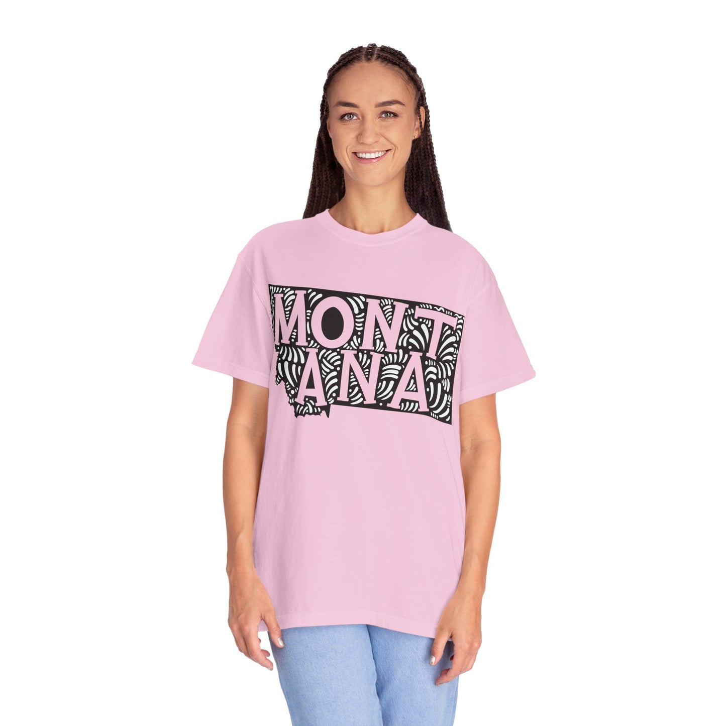 Montana "Woodcut Series" T-Shirt - 14 Colors in 7 Sizes Available!