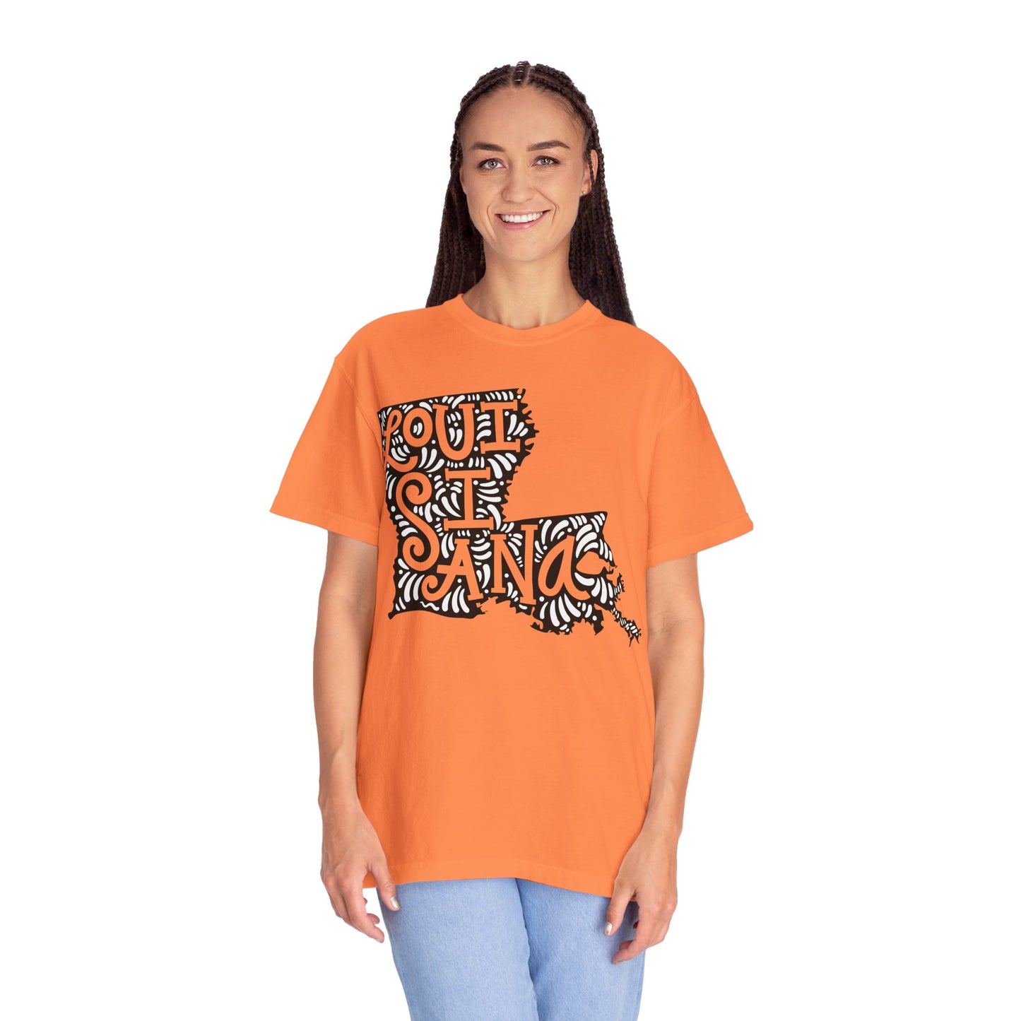 Louisiana "Woodcut Series" T-Shirt - 14 Colors in 7 Sizes Available!