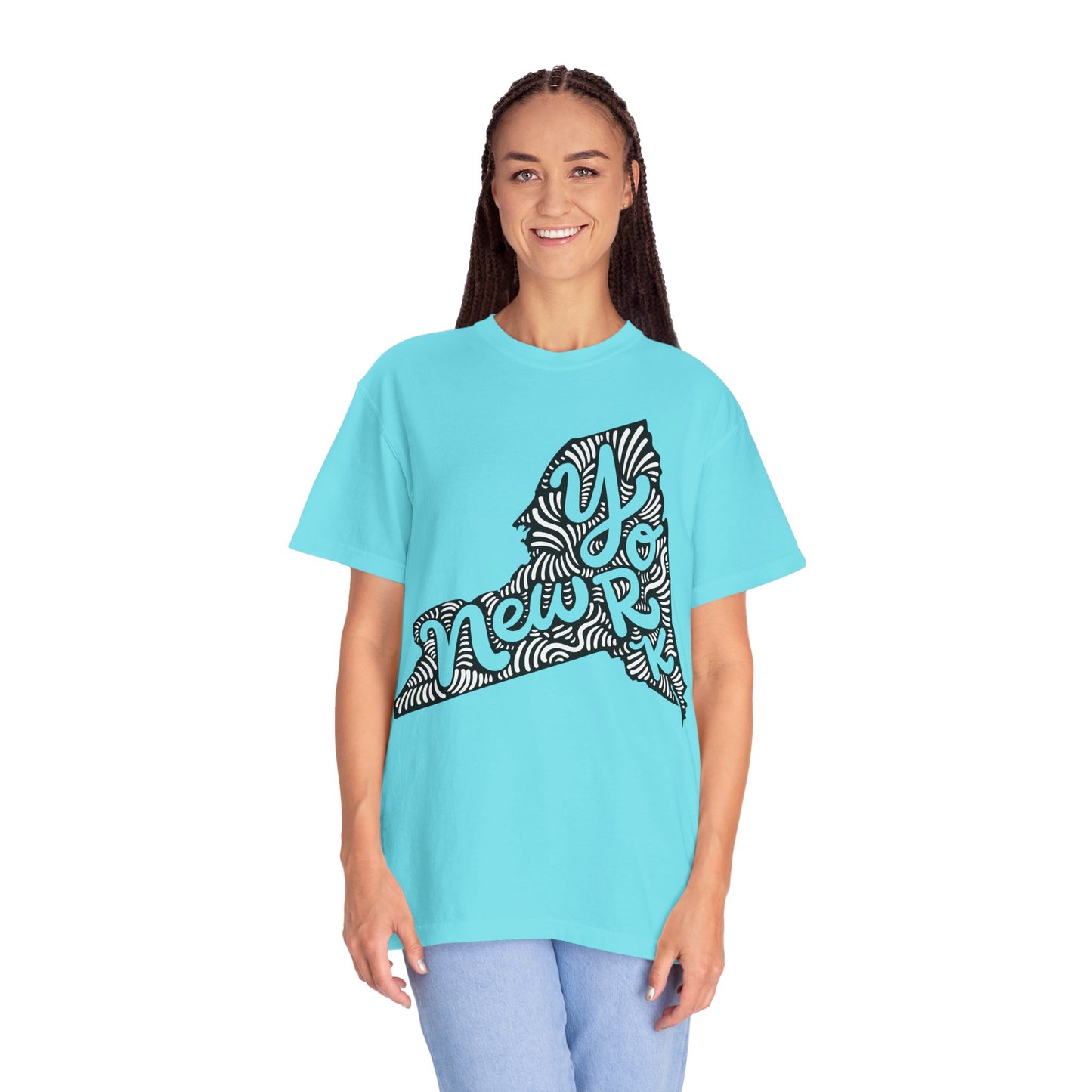 New York "Woodcut Series" T-Shirt - 14 Colors in 7 Sizes Available!