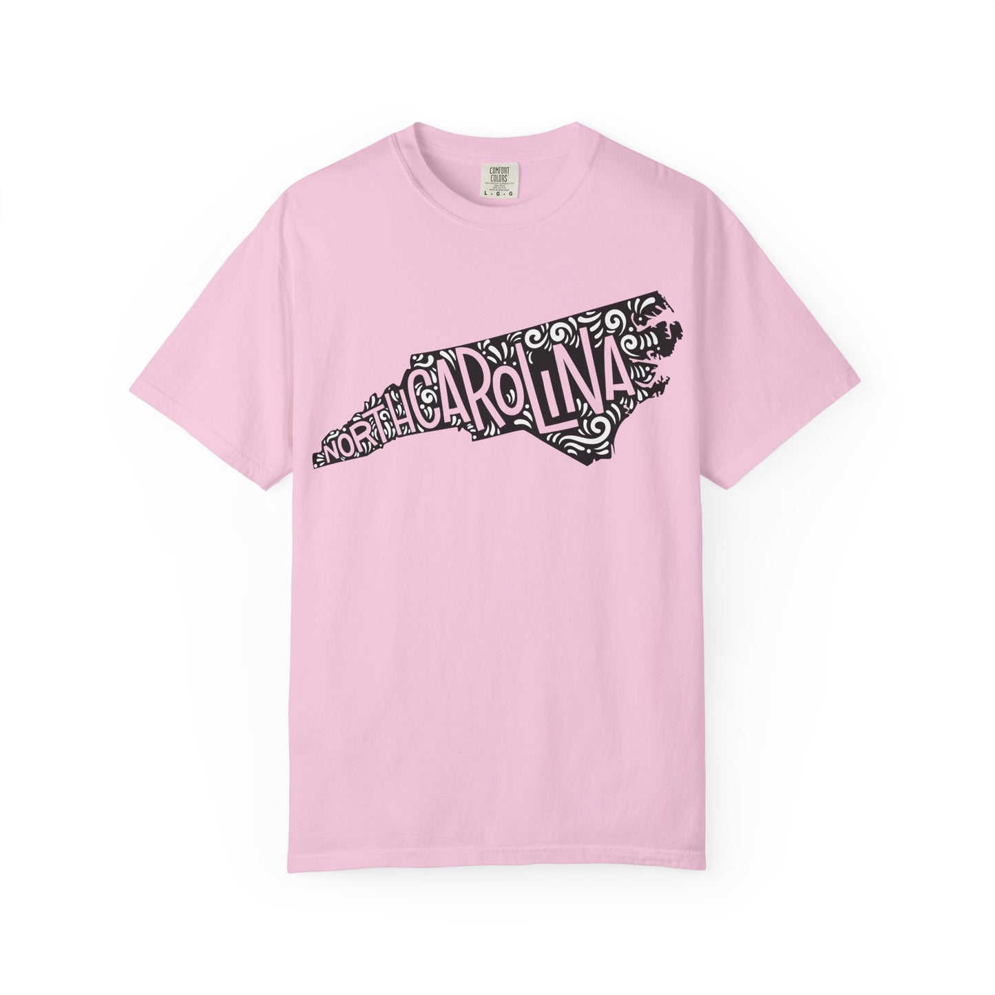 North Carolina "Woodcut Series" T-Shirt - 14 Colors in 7 Sizes Available!