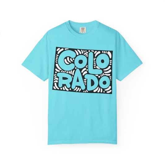 Colorado "Woodcut Series" T-Shirt - 14 Colors in 7 Sizes Available!