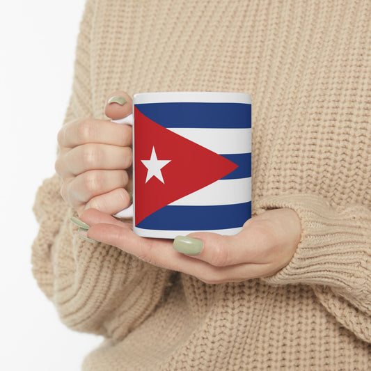 Cuba Flag Ceramic Mug - Available in 11oz & 15oz
