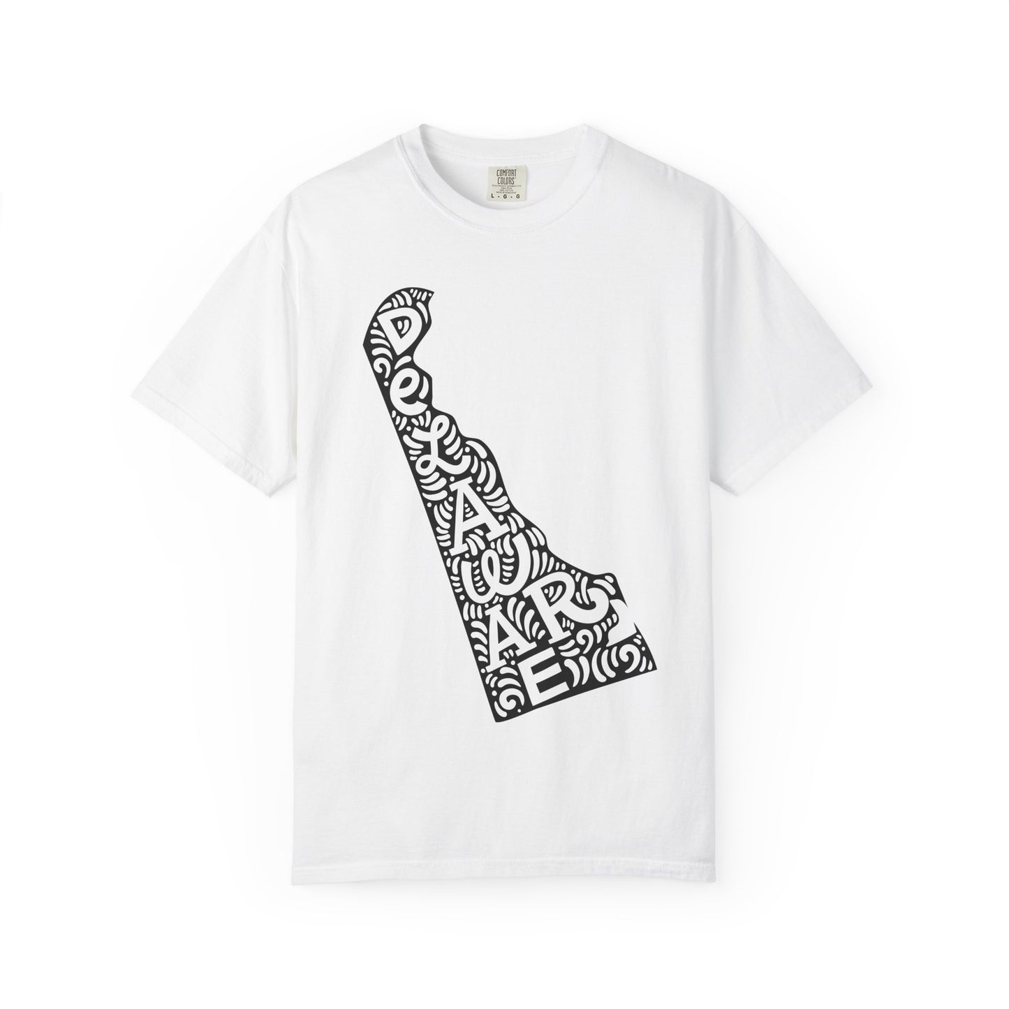 Delaware "Woodcut Series" T-Shirt - 14 Colors in 7 Sizes Available!