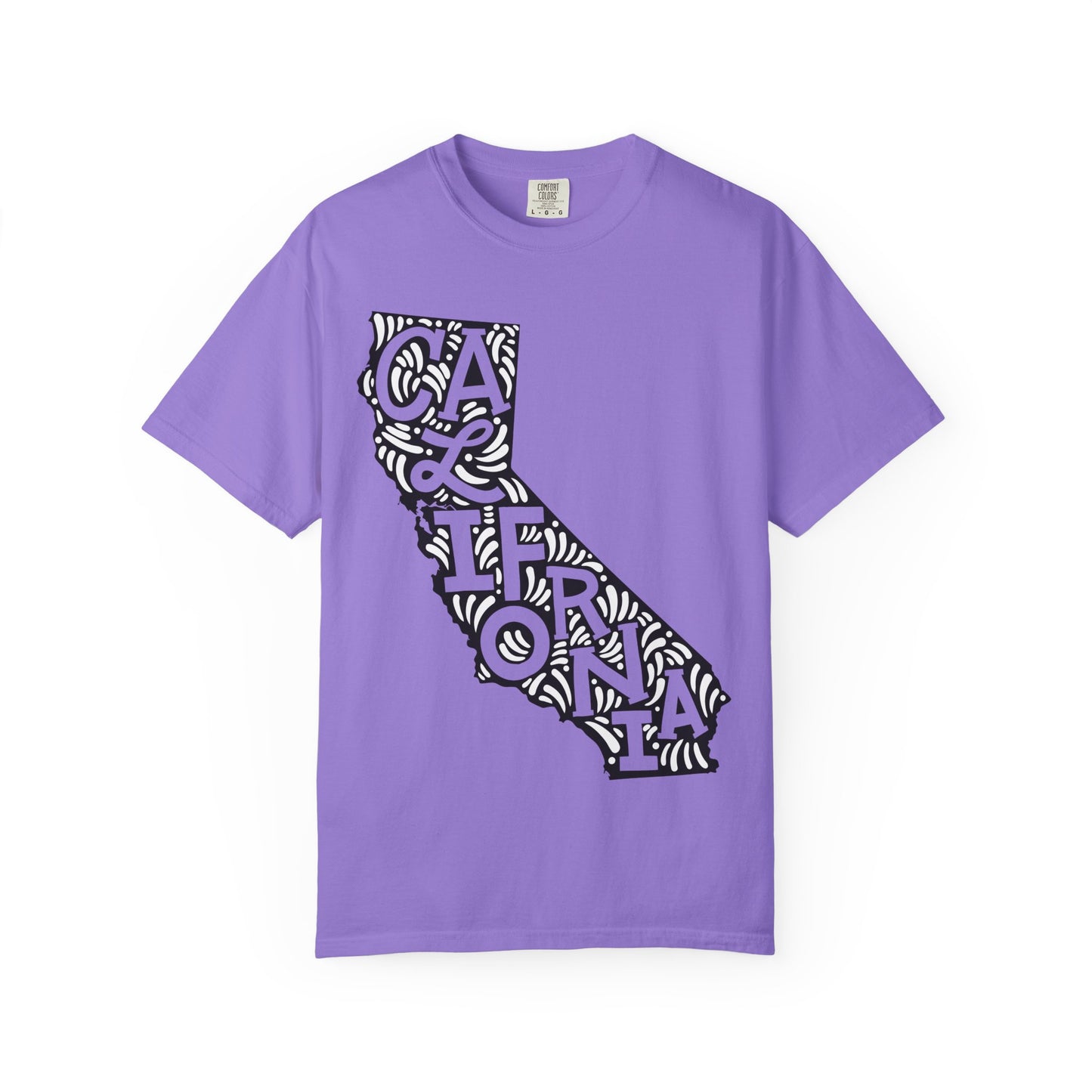 California "Woodcut Series" T-Shirt - 14 Colors in 7 Sizes Available!
