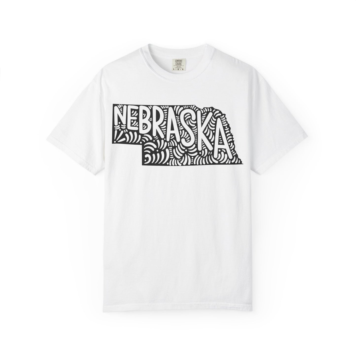 Nebraska "Woodcut Series" T-Shirt - 14 Colors in 7 Sizes Available!